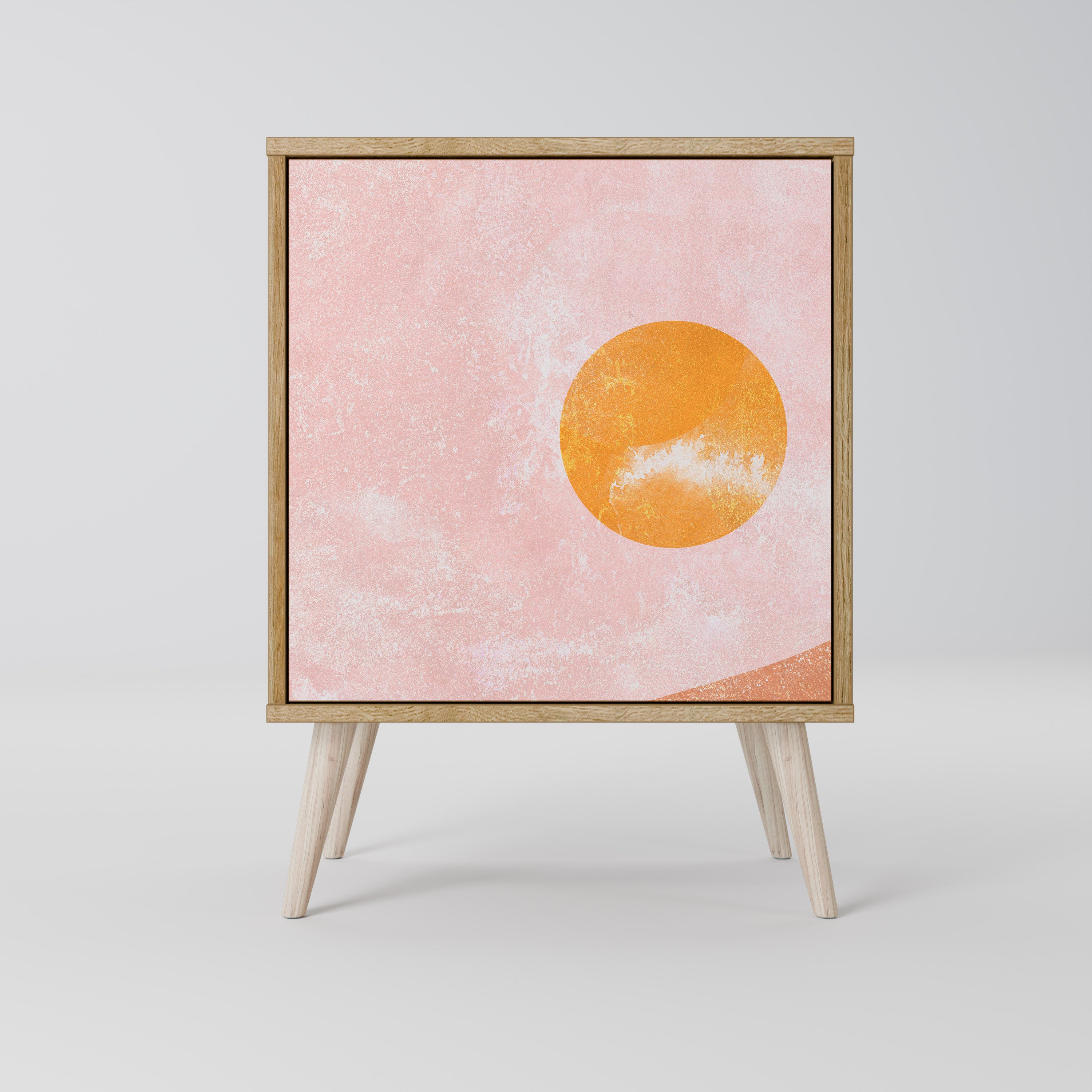 LUMINOUS SUNLIGHT Komoda 1-drzwiowa korpus Dąb Riva