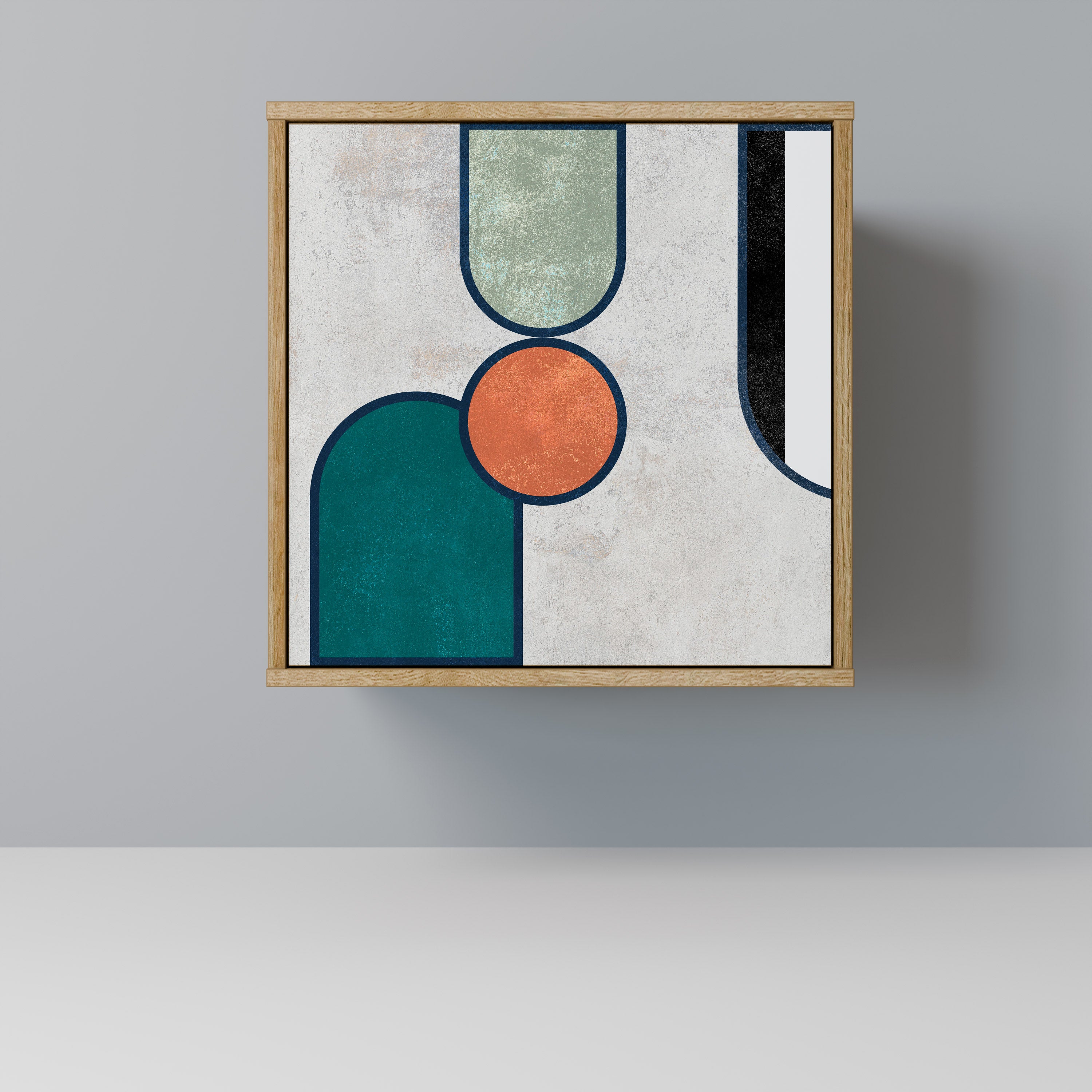 COOL STORY Komoda 1-drzwiowa korpus Dąb Riva