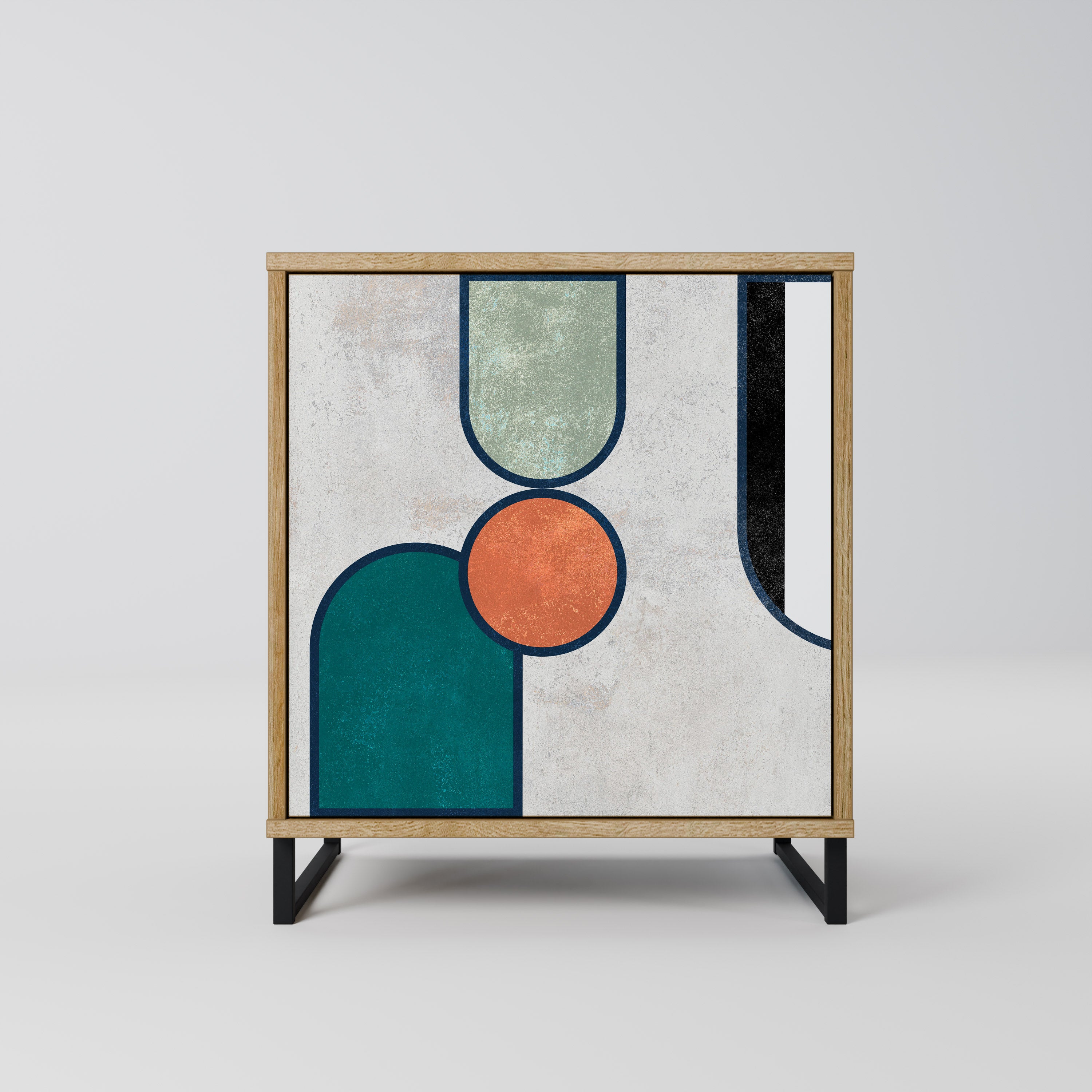 COOL STORY Komoda 1-drzwiowa korpus Dąb Riva