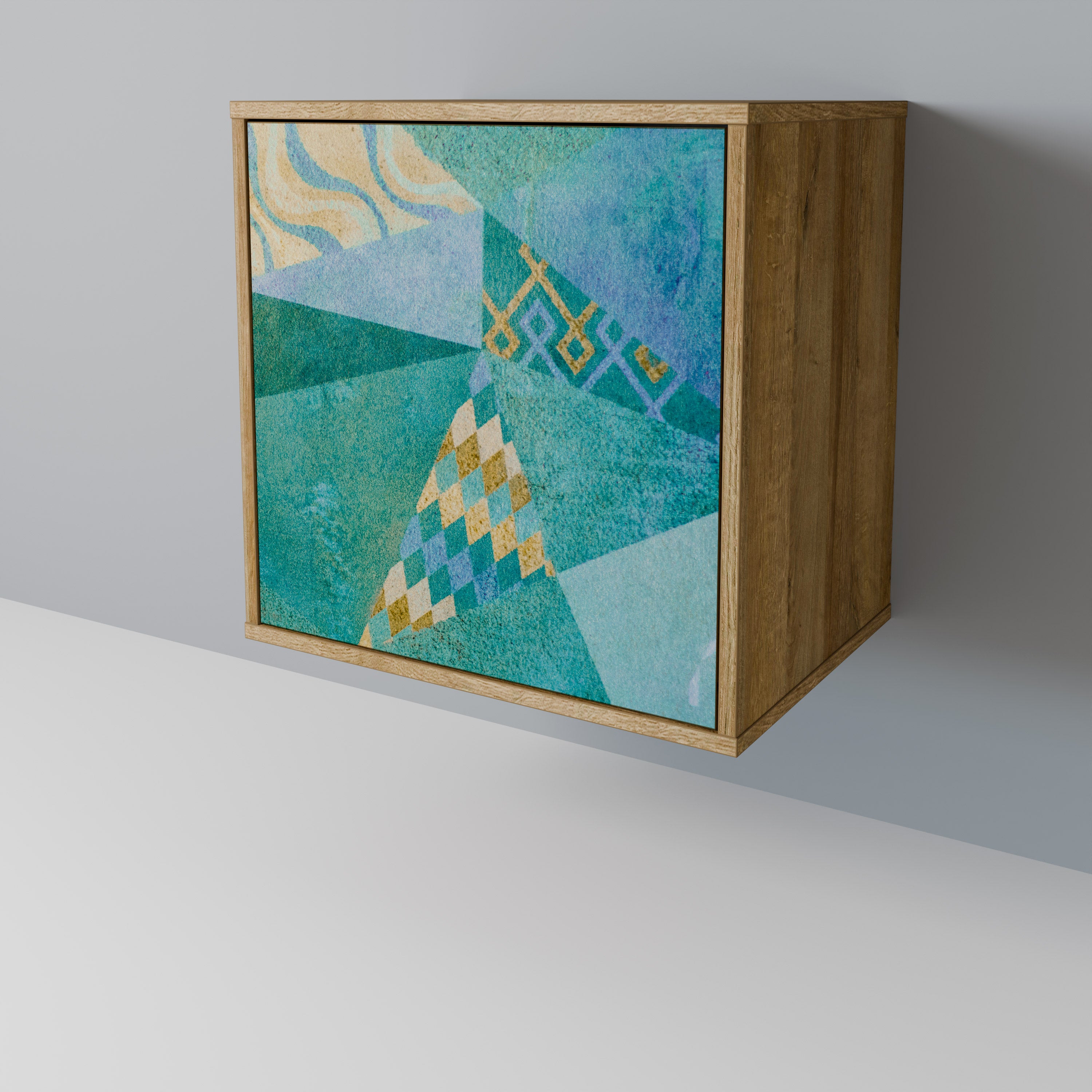 SPECTRUM SPLENDOR Komoda 1-drzwiowa korpus Dąb Riva