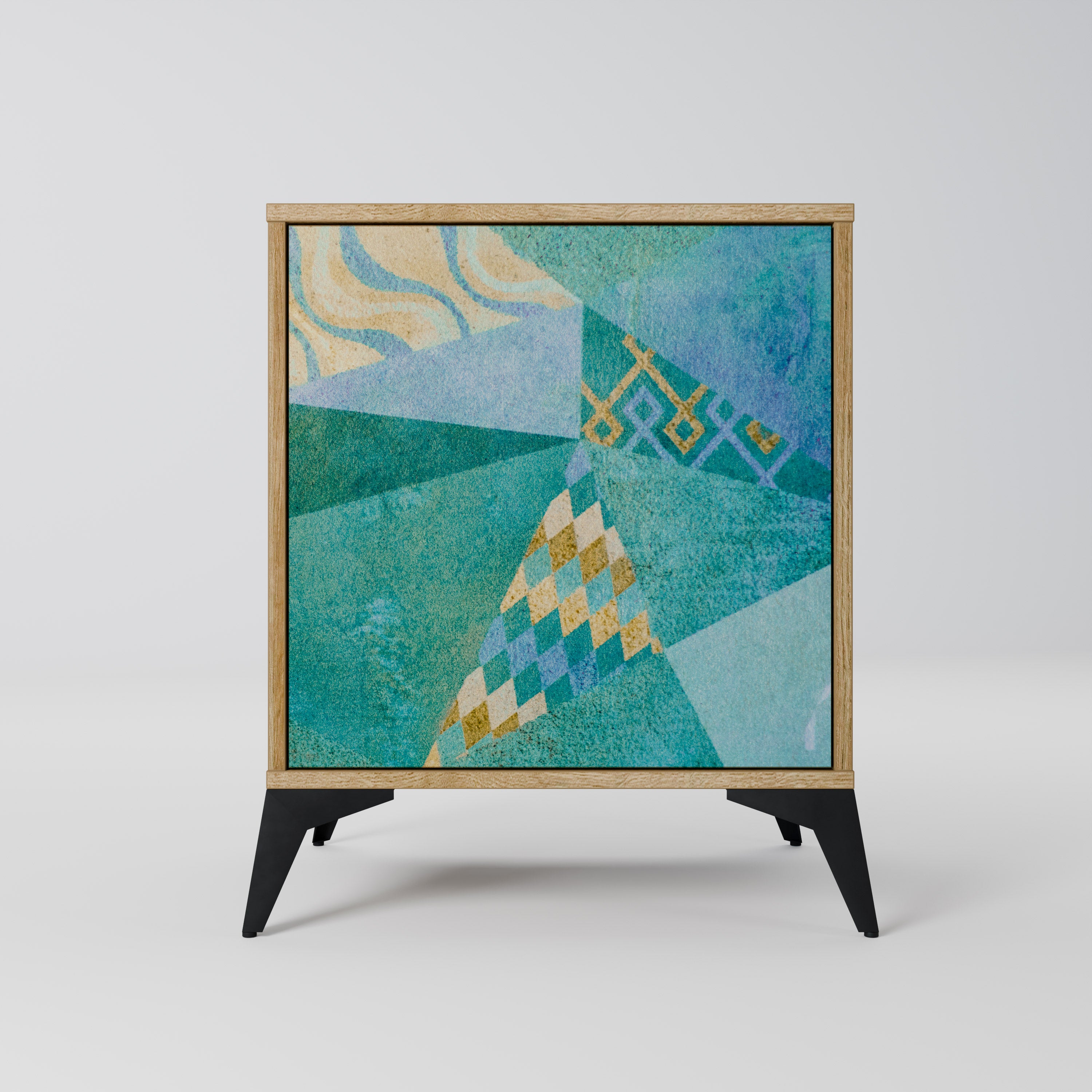 SPECTRUM SPLENDOR Komoda 1-drzwiowa korpus Dąb Riva