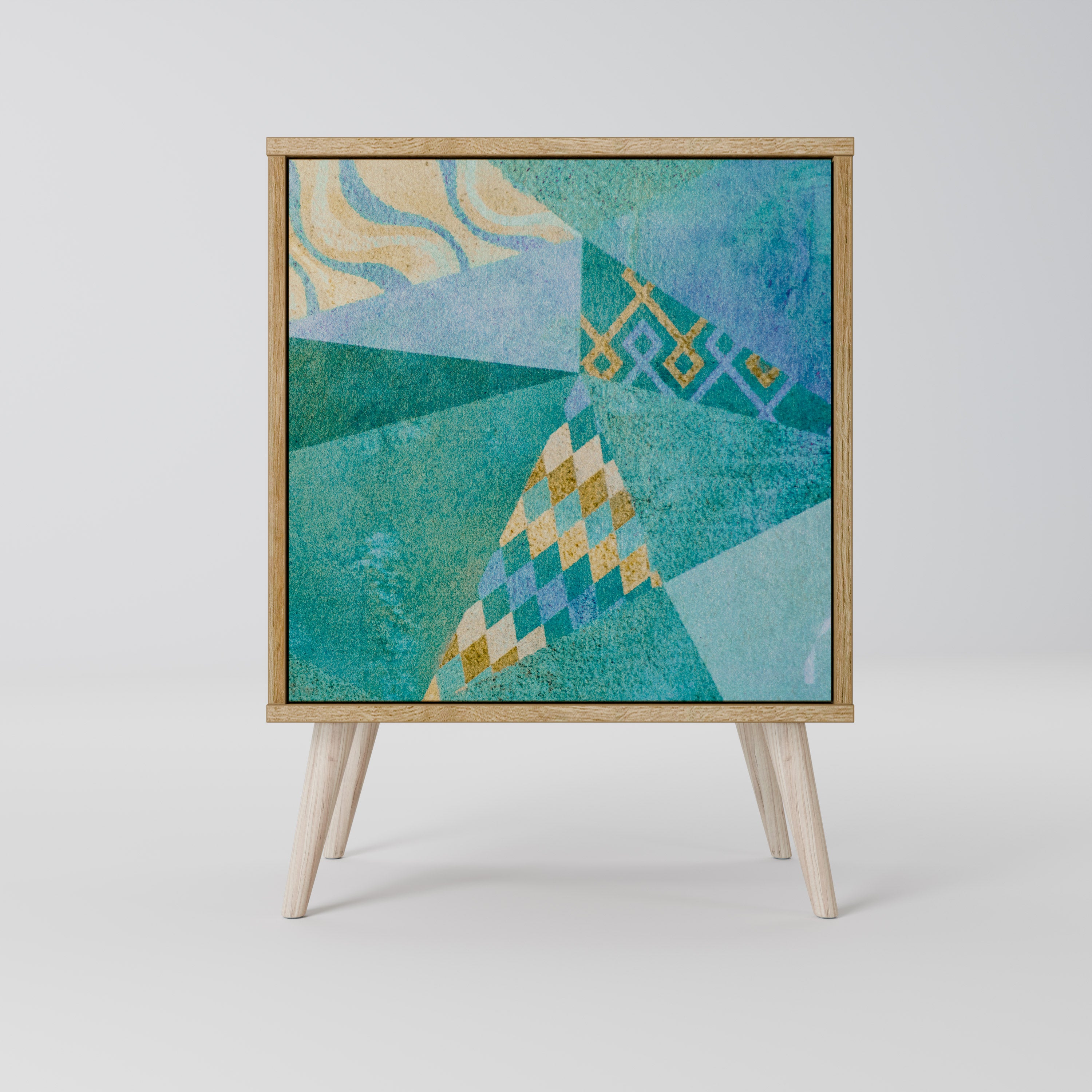 SPECTRUM SPLENDOR Komoda 1-drzwiowa korpus Dąb Riva