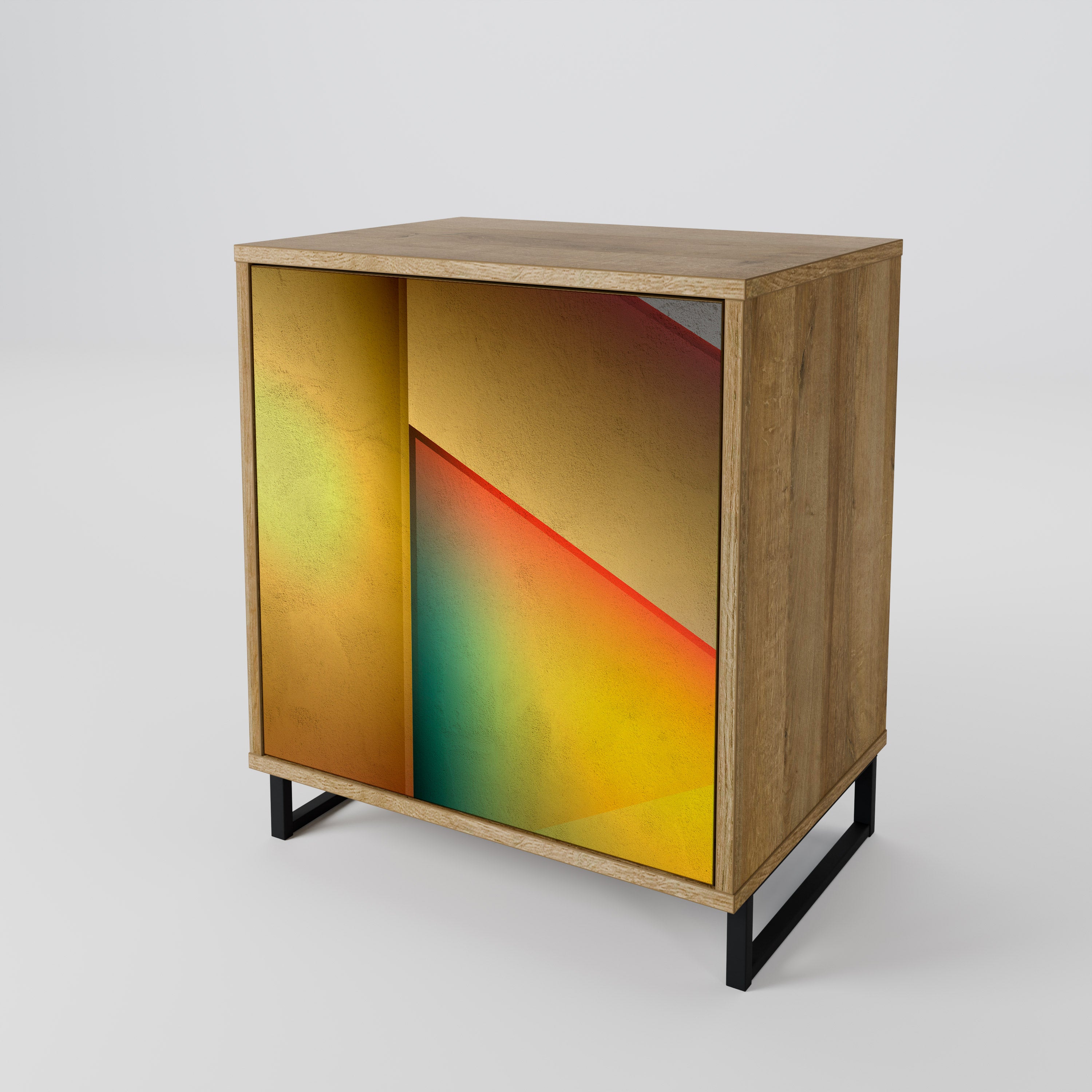 PIERCING SHARPNESS Komoda 1-drzwiowa korpus Dąb Riva