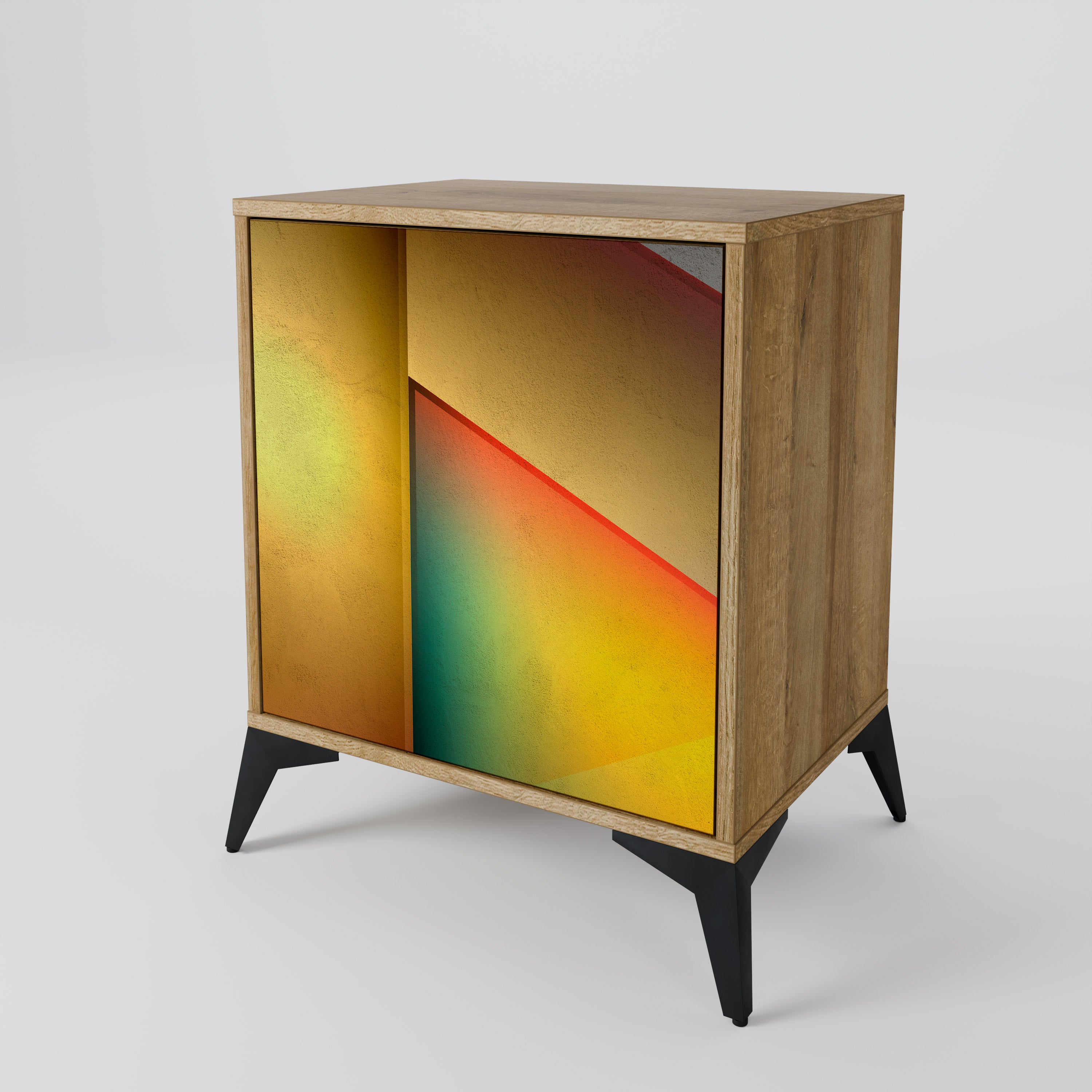 PIERCING SHARPNESS Komoda 1-drzwiowa korpus Dąb Riva