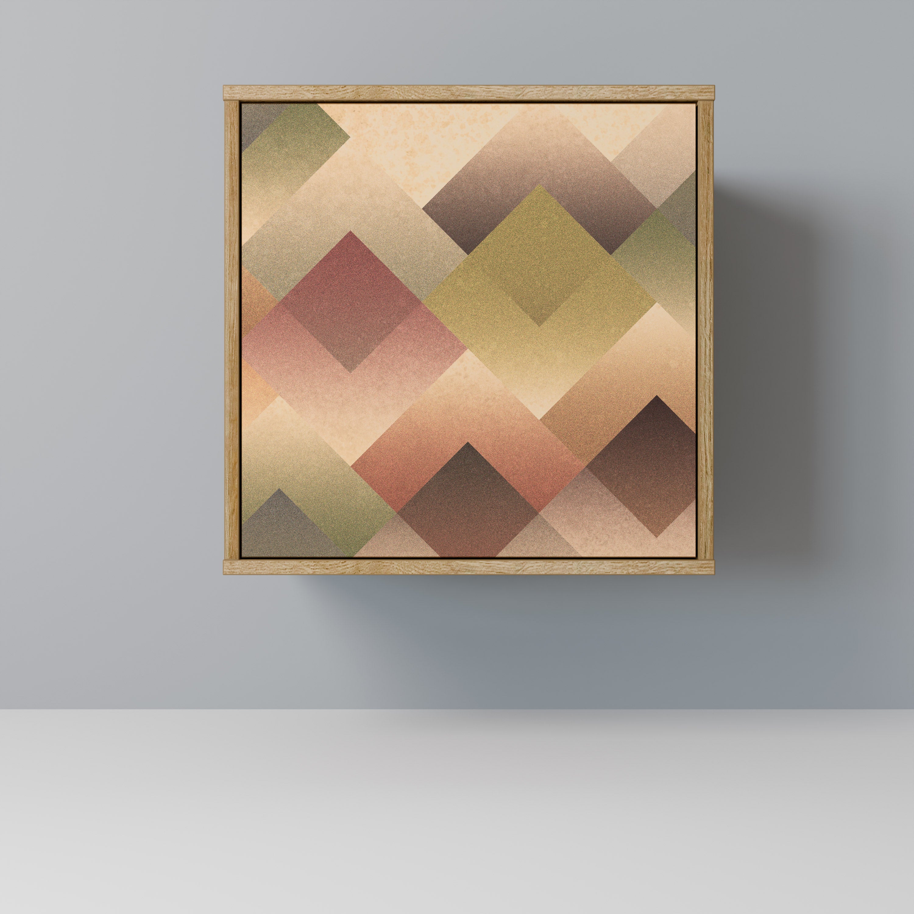 GEOMETRIC FUSION Komoda 1-drzwiowa korpus Dąb Riva