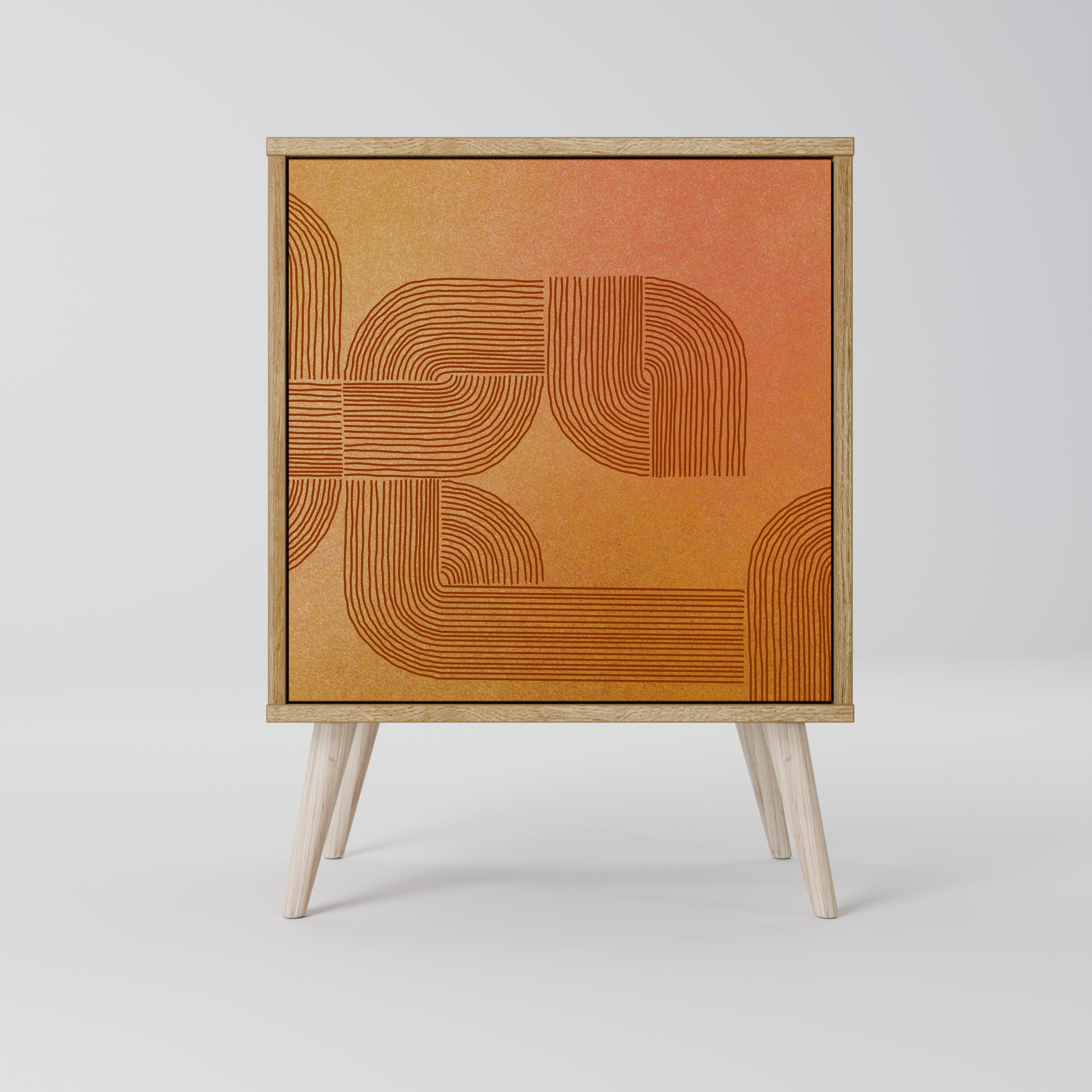 STRENGTHENING RELATION Komoda 1-drzwiowa korpus Dąb Riva