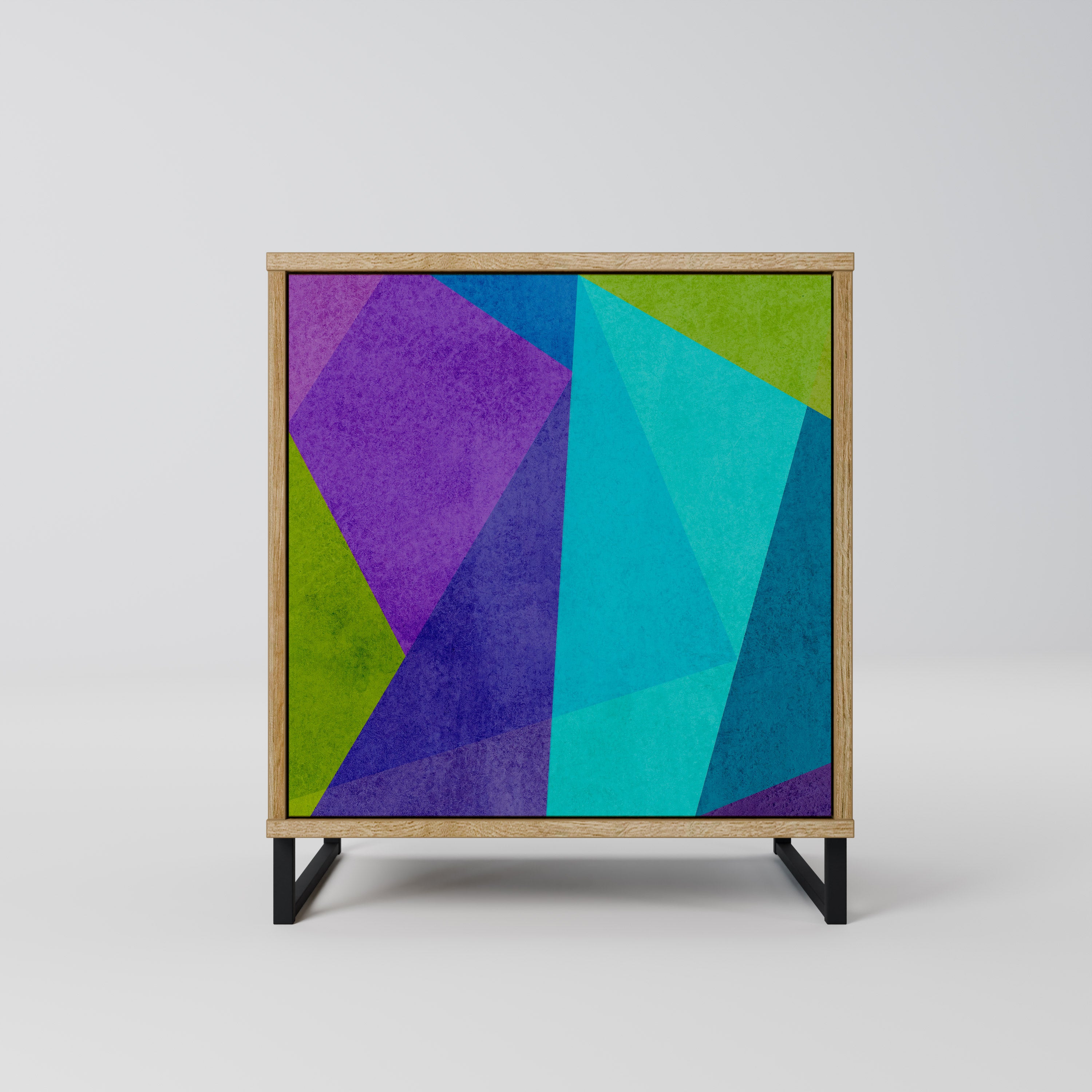 COLD SHOWCASE Komoda 1-drzwiowa korpus Dąb Riva