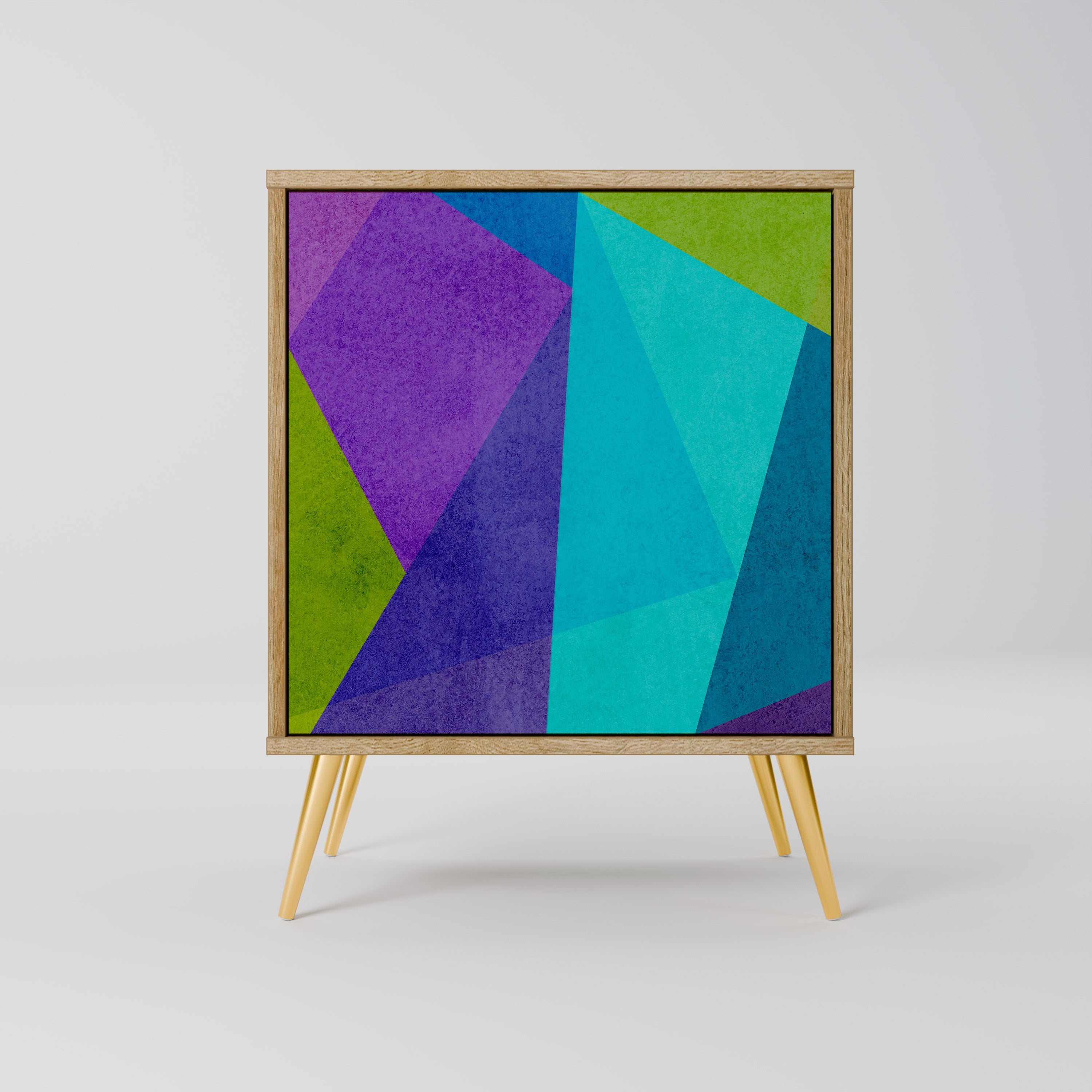 COLD SHOWCASE Komoda 1-drzwiowa korpus Dąb Riva