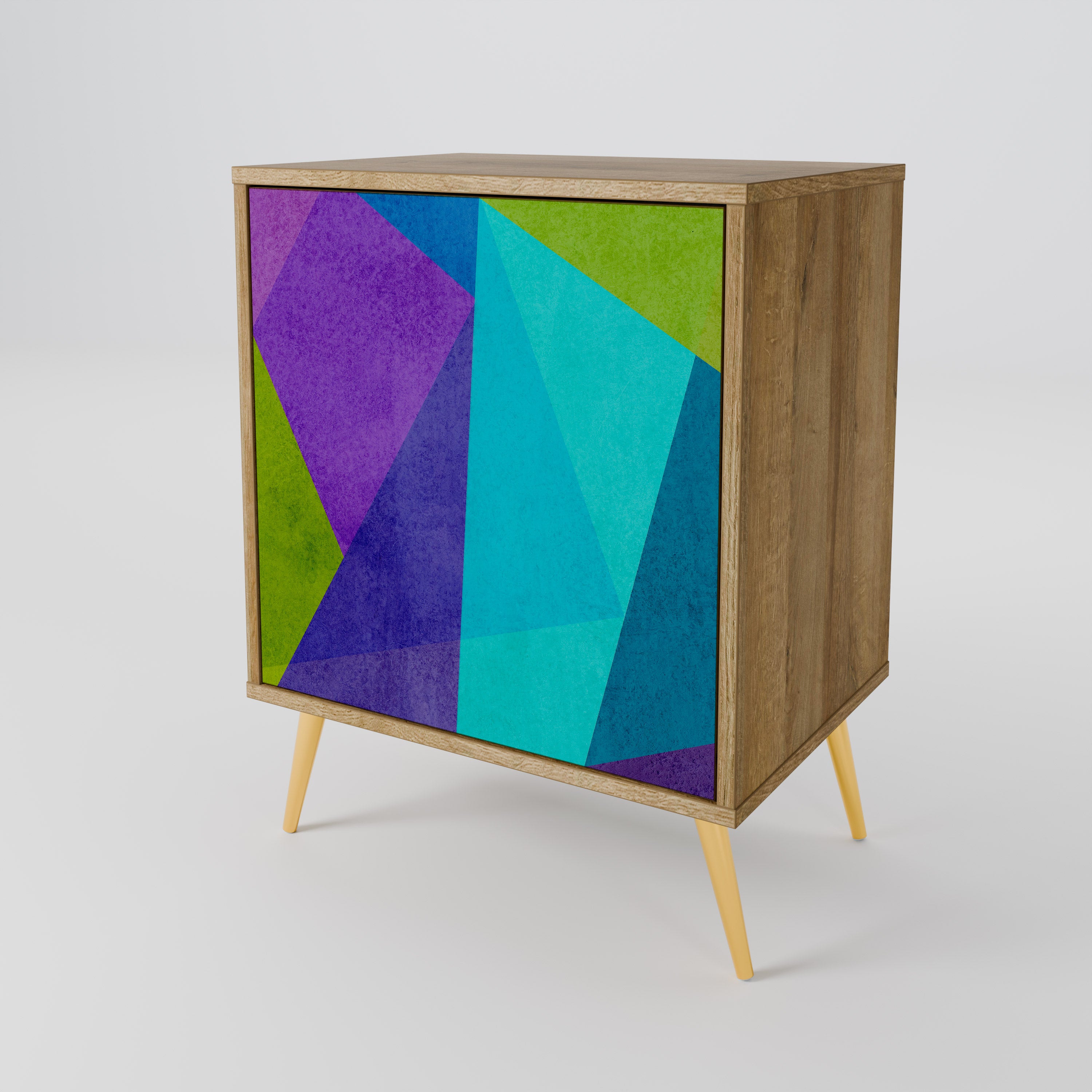 COLD SHOWCASE Komoda 1-drzwiowa korpus Dąb Riva