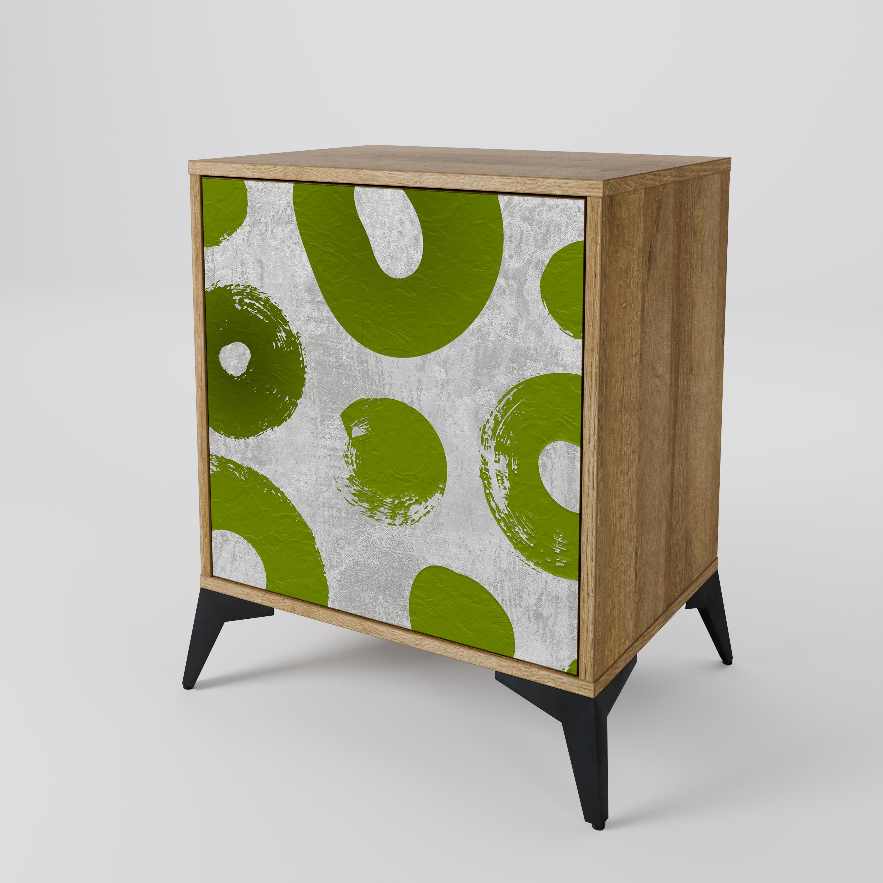 GREEN RHAPSODY Komoda 1-drzwiowa korpus Dąb Riva