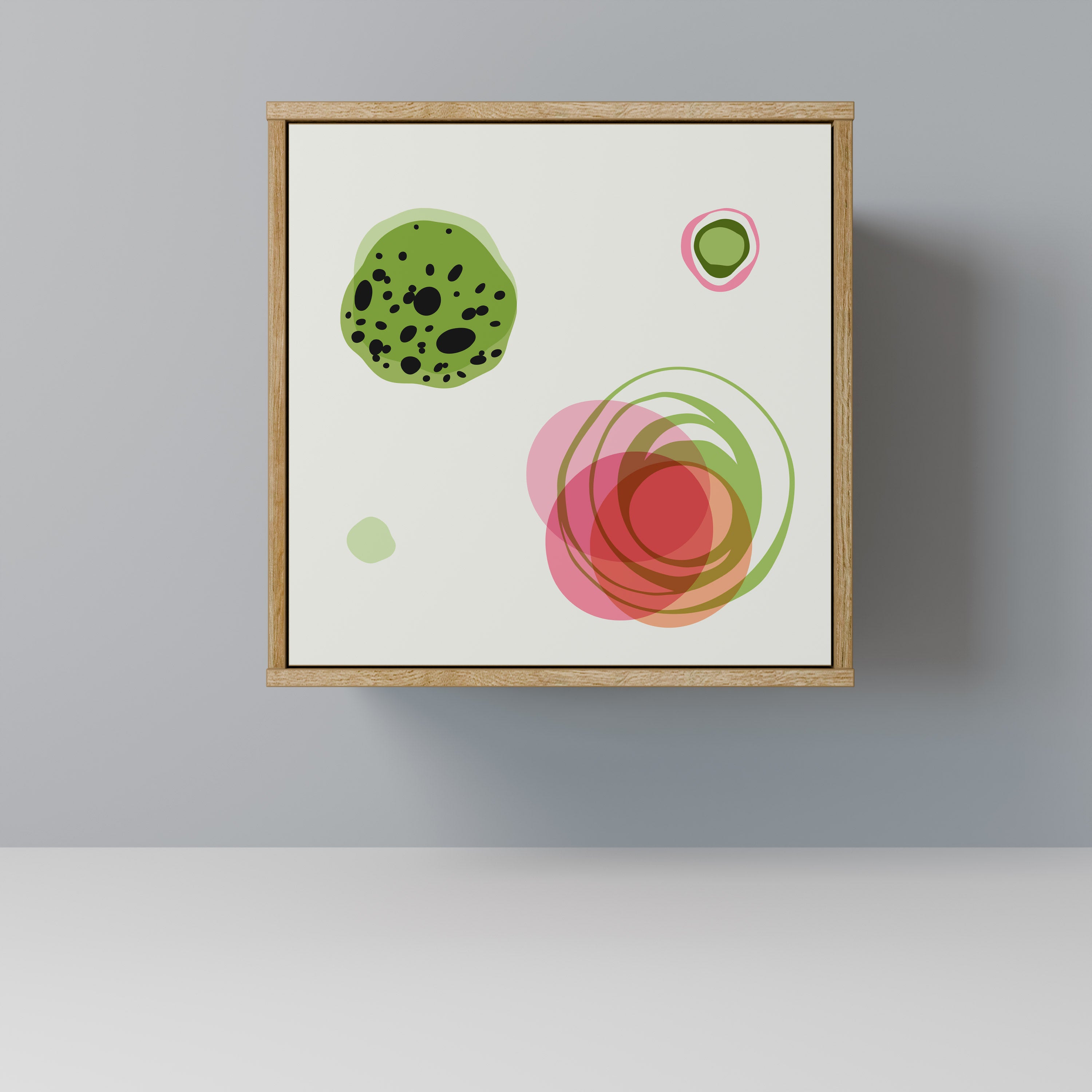 COLORFUL COSMOS Komoda 1-drzwiowa korpus Dąb Riva