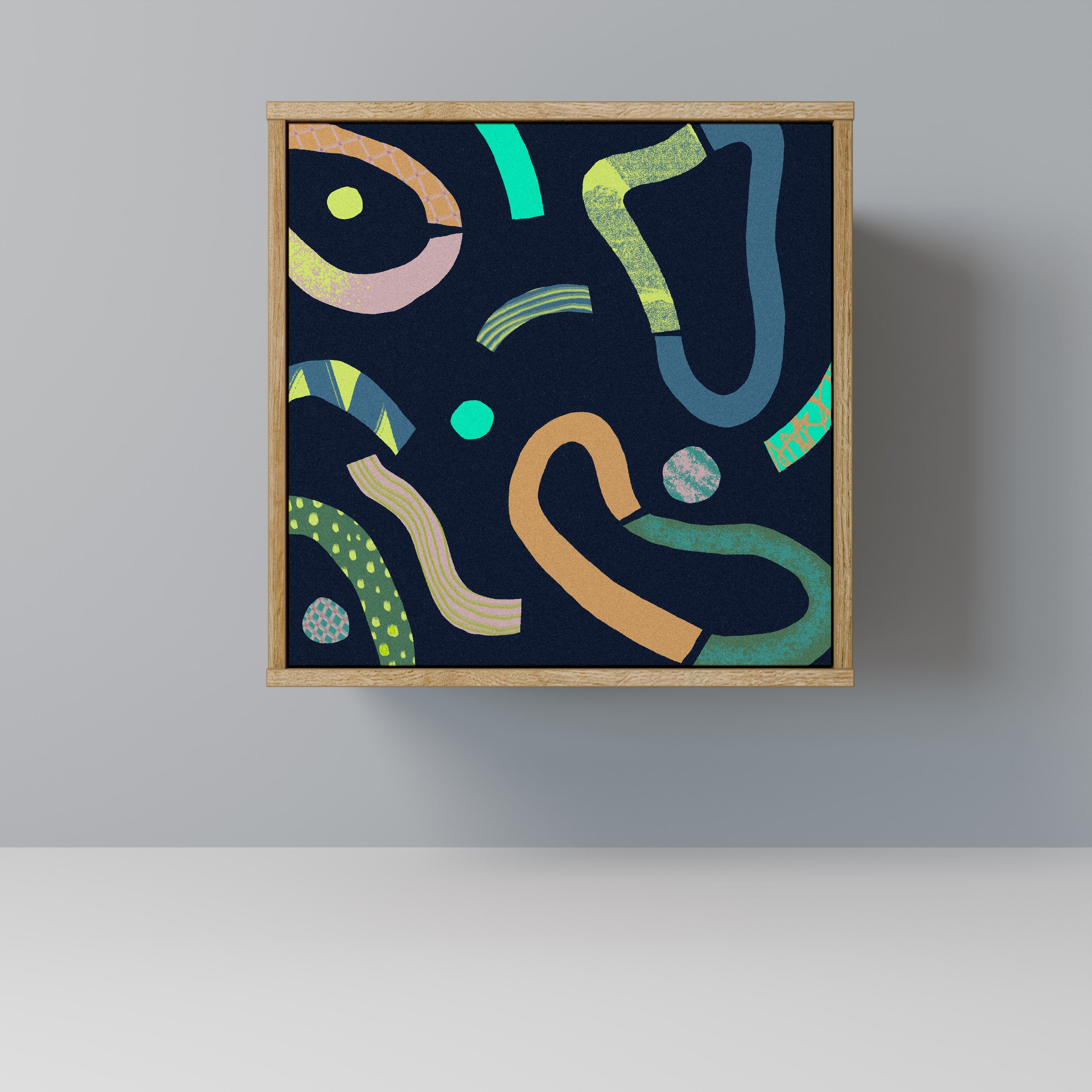 CONTRAST DANCE Komoda 1-drzwiowa korpus Dąb Riva