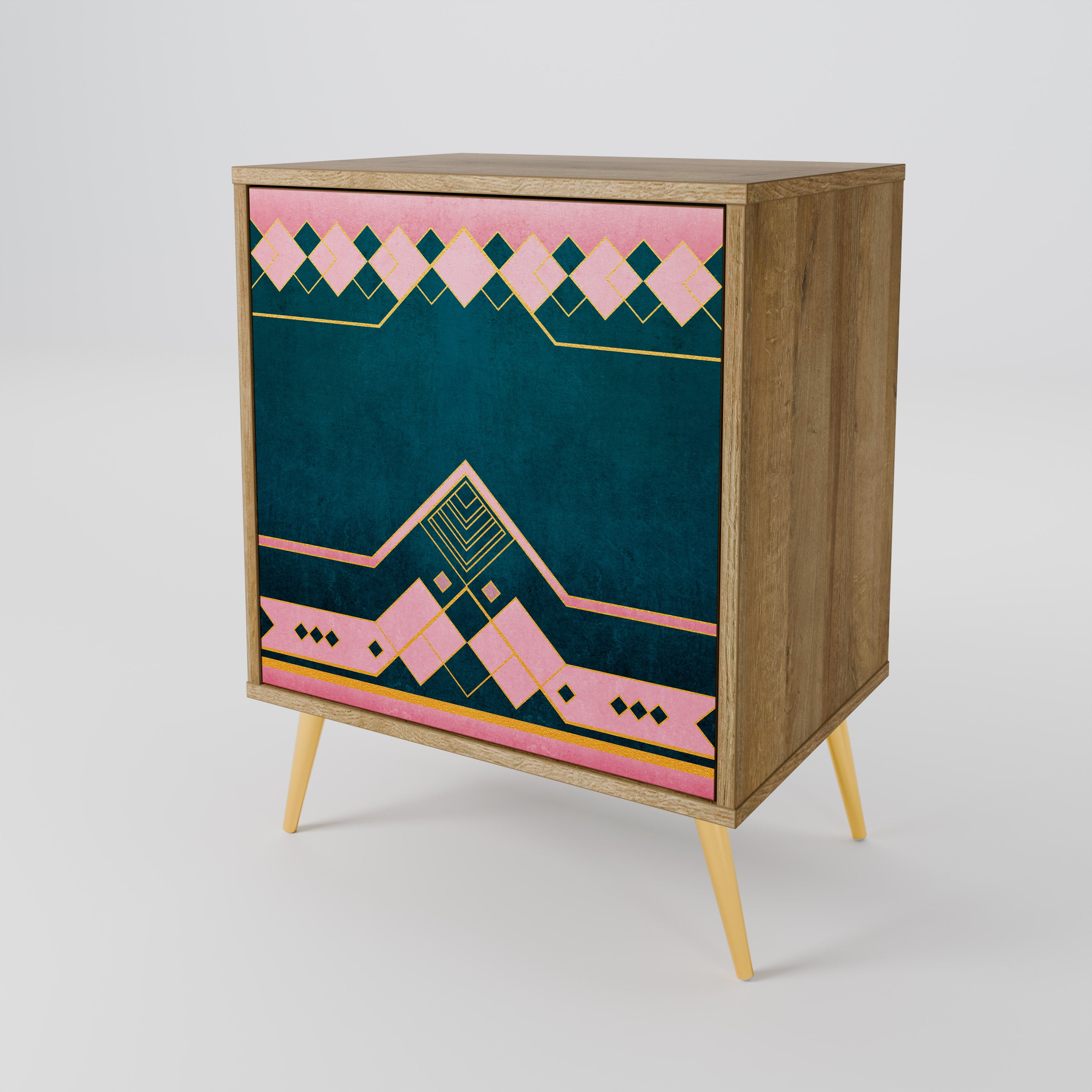 ROYAL COMPOSITION Komoda 1-drzwiowa korpus Dąb Riva