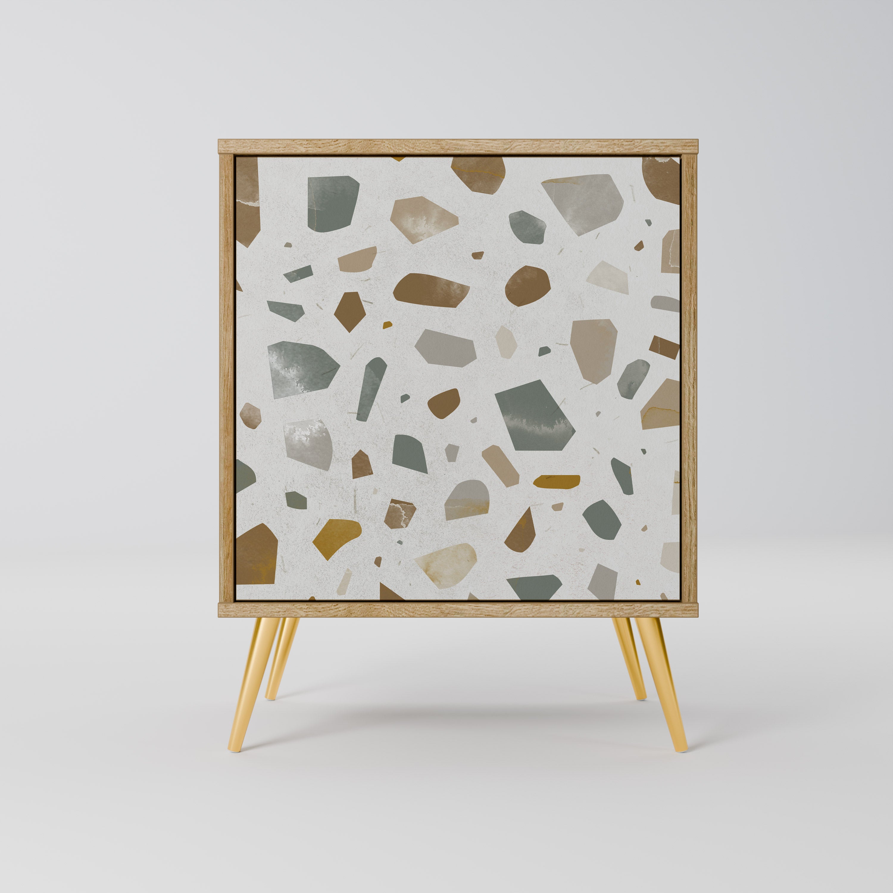 PIECES OF TOMORROW Komoda 1-drzwiowa korpus Dąb Riva