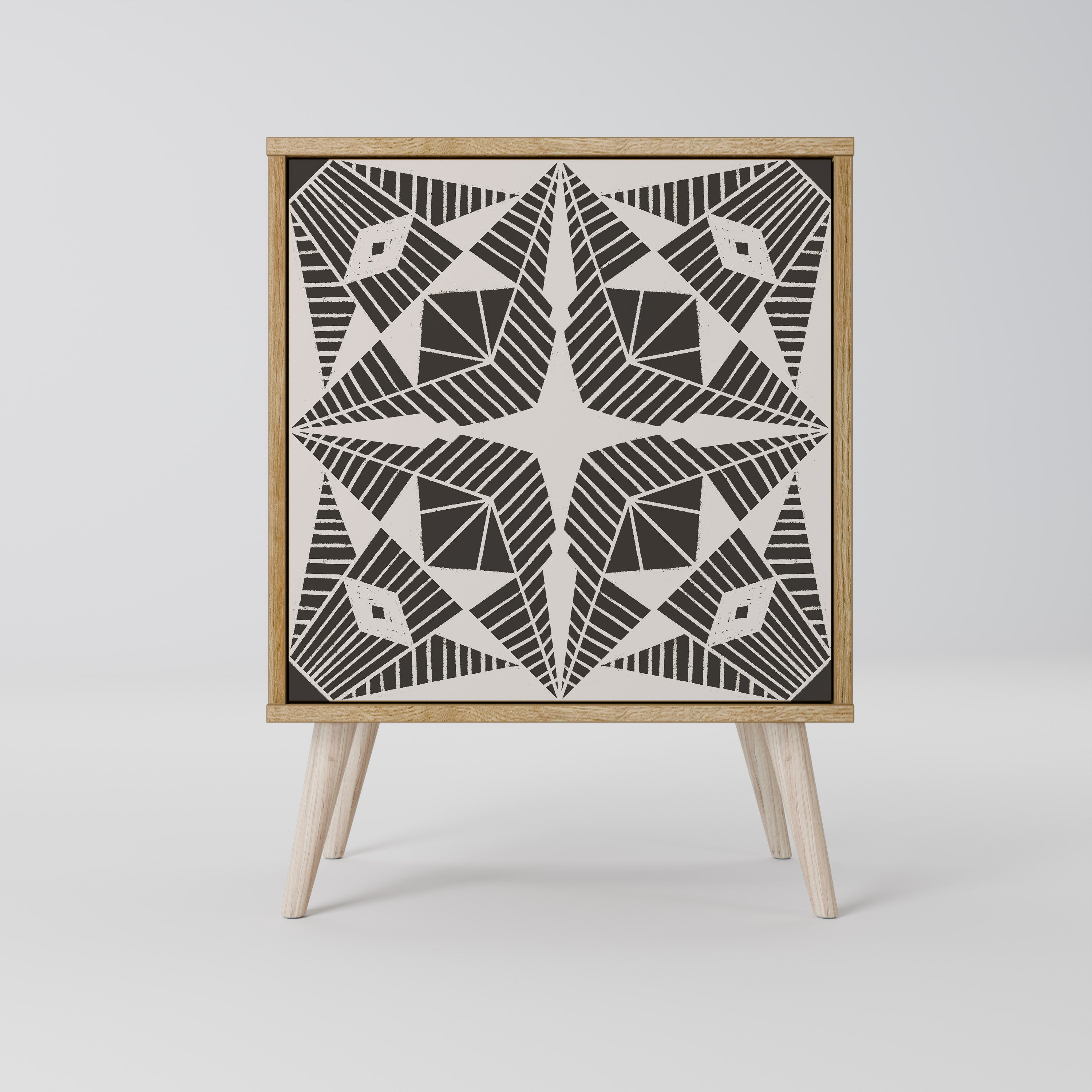 MONOCHROME NEXUS Komoda 1-drzwiowa korpus Dąb Riva