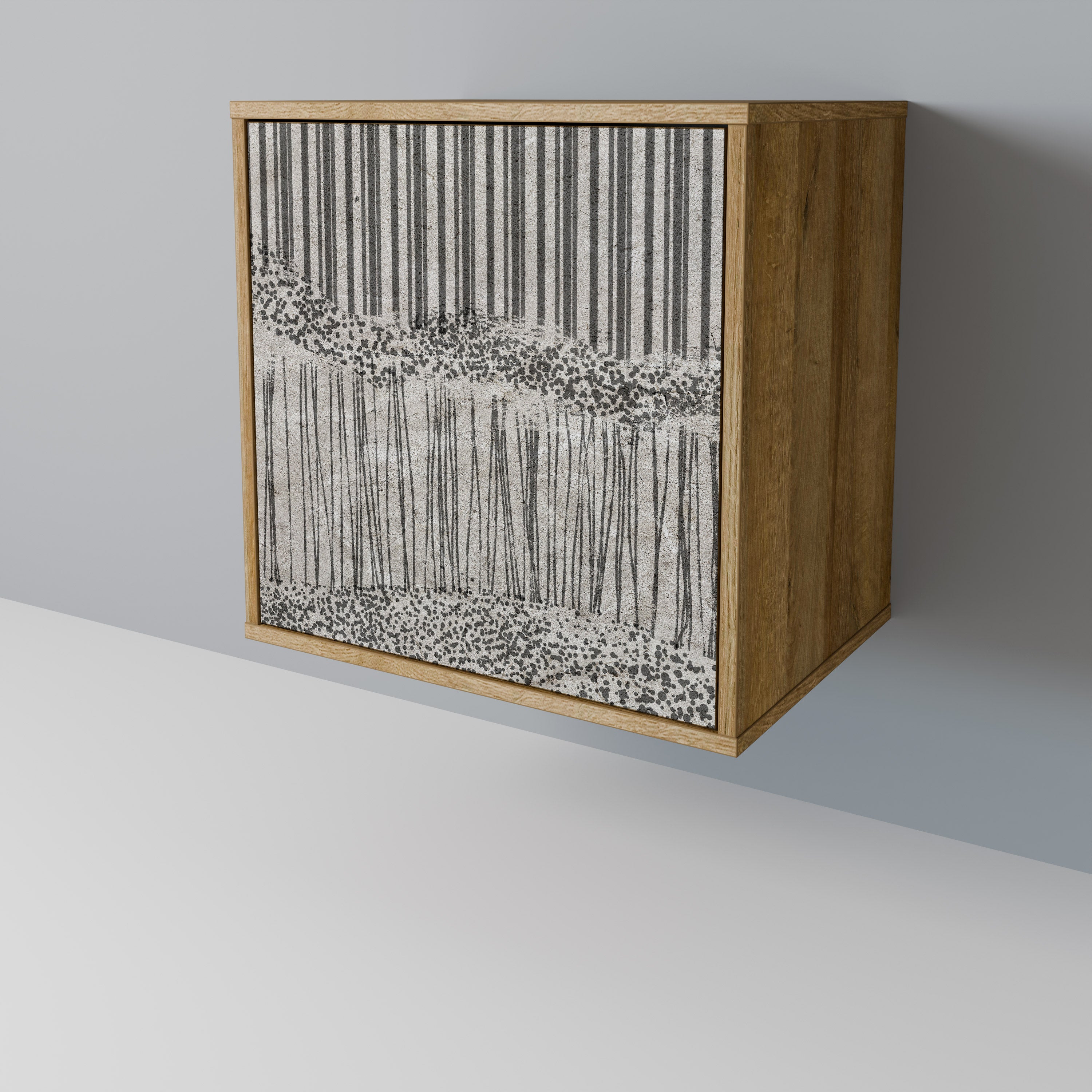 GRAIN LINES Komoda 1-drzwiowa korpus Dąb Riva