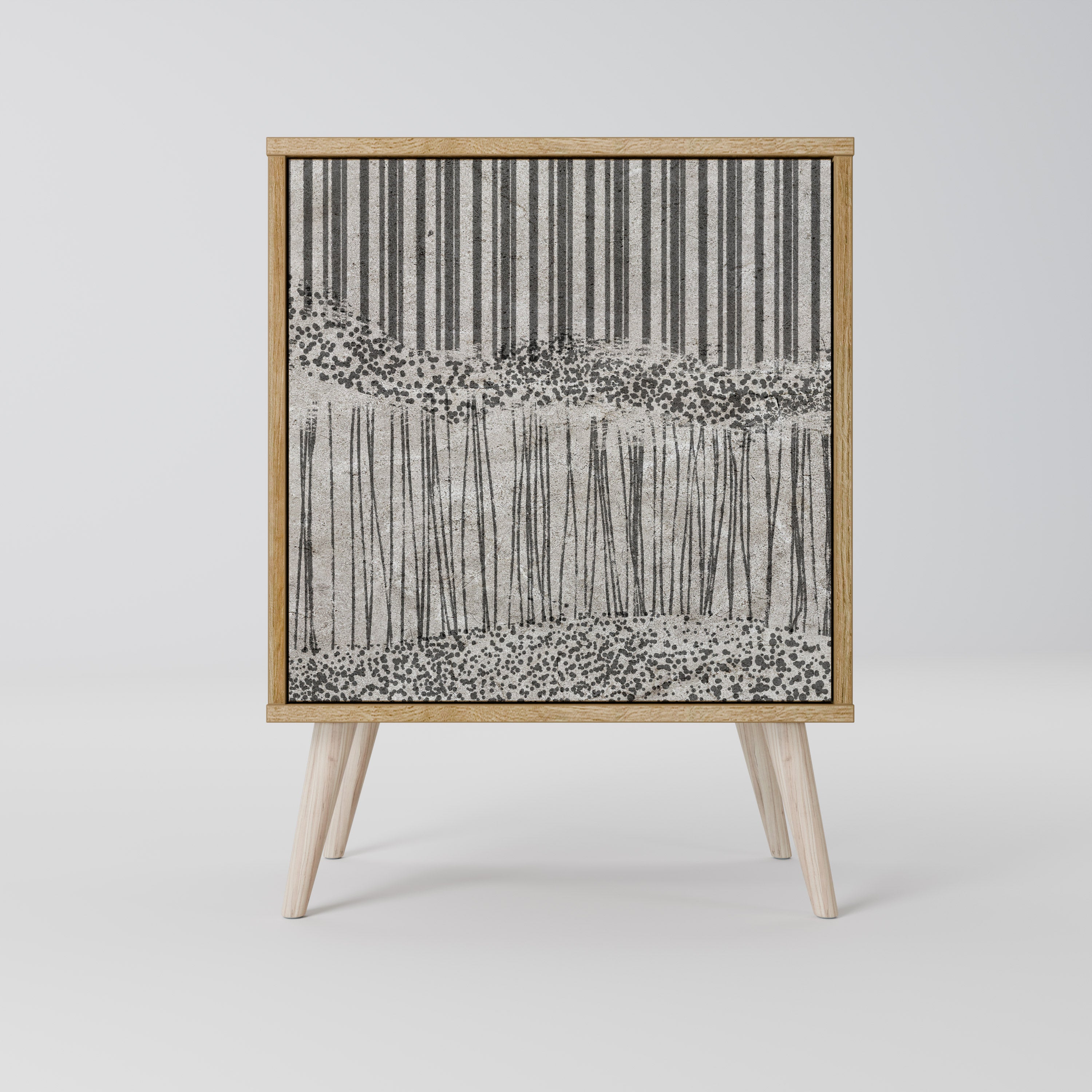 GRAIN LINES Komoda 1-drzwiowa korpus Dąb Riva