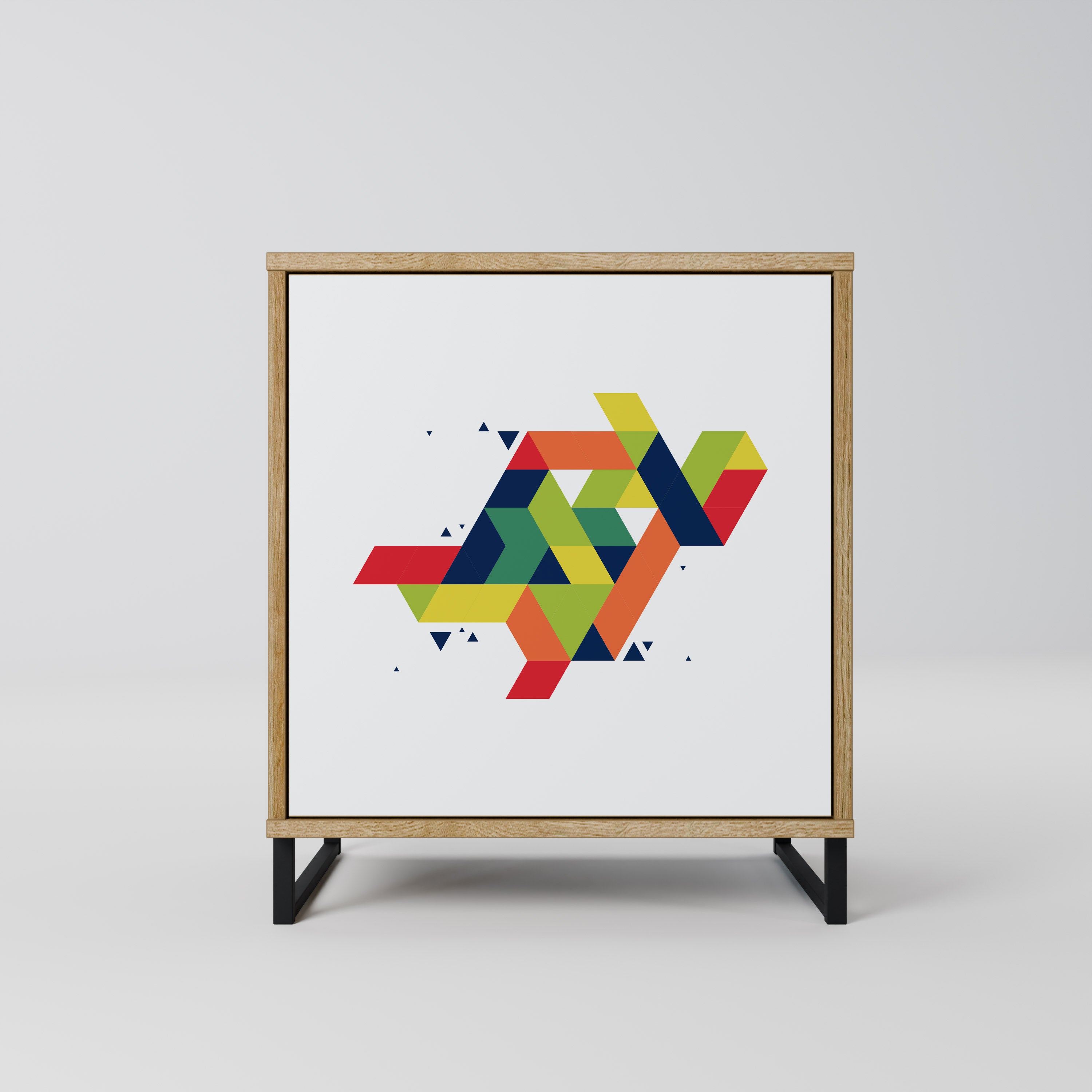 FUTURE SIGN Komoda 1-drzwiowa korpus Dąb Riva