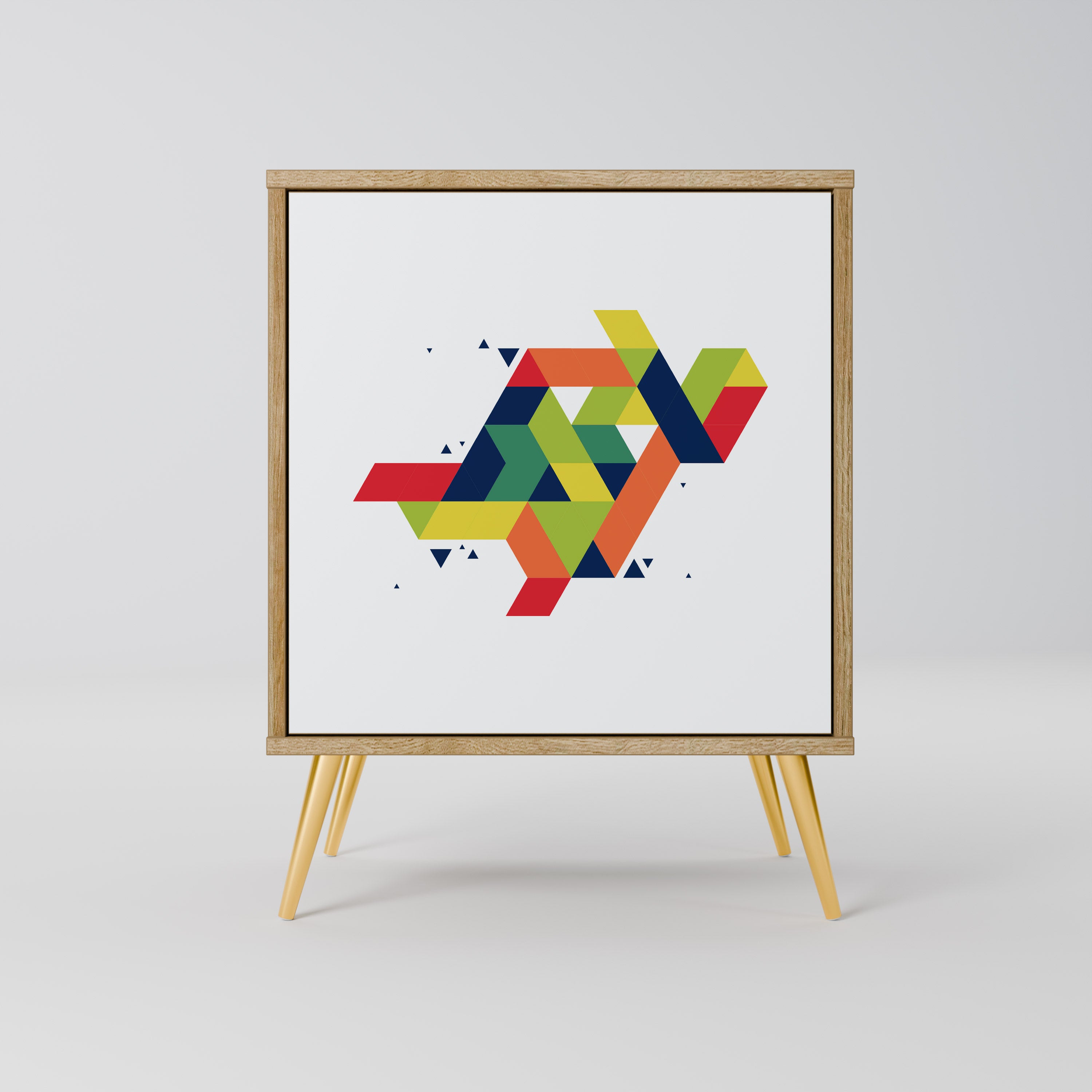 FUTURE SIGN Komoda 1-drzwiowa korpus Dąb Riva