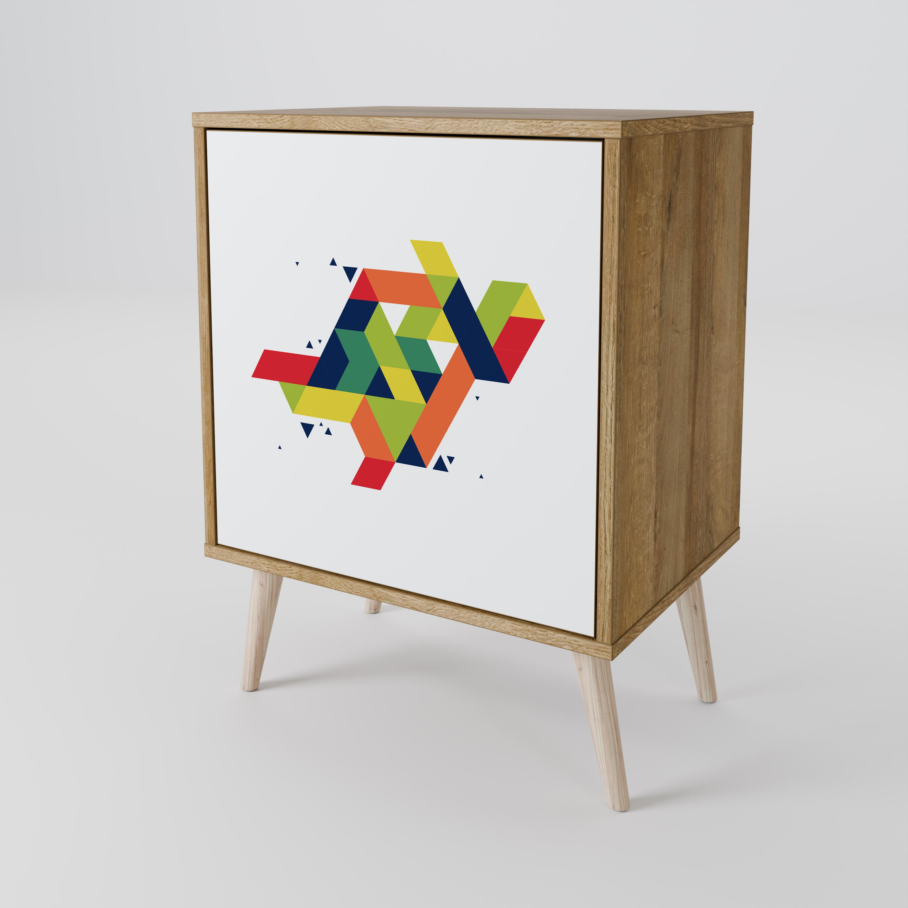 FUTURE SIGN Komoda 1-drzwiowa korpus Dąb Riva