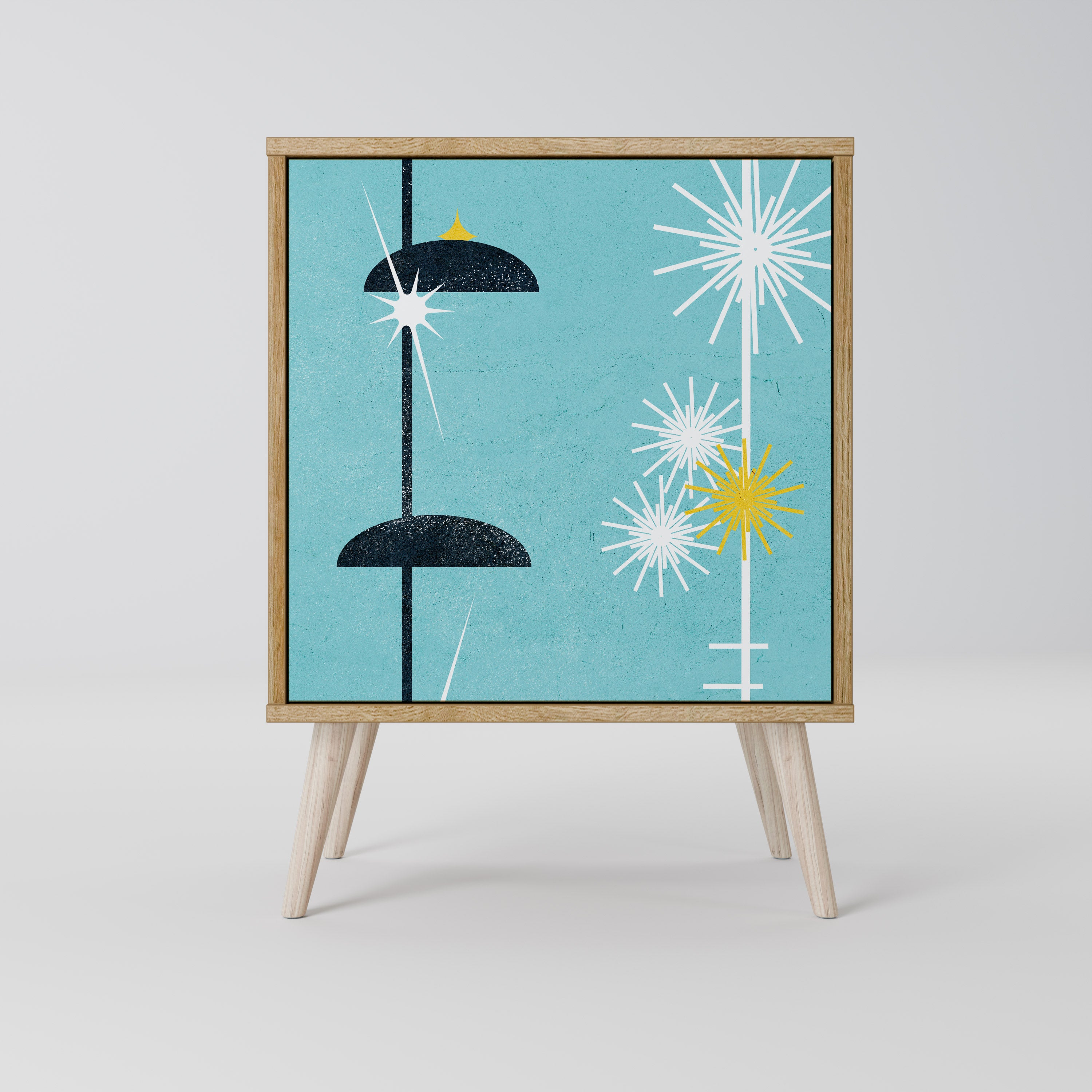 PATHS TO HAPPINESS Komoda 1-drzwiowa korpus Dąb Riva