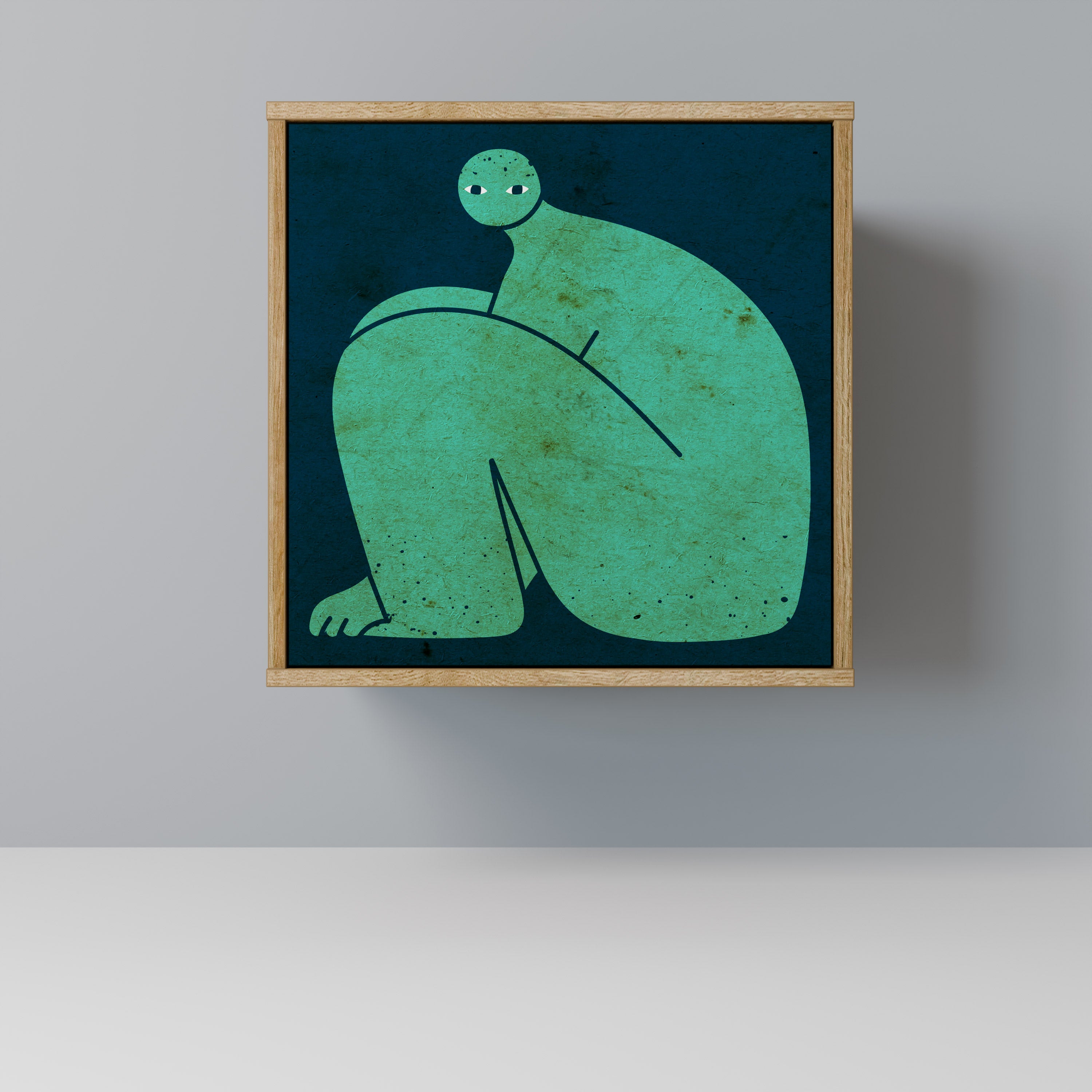 TOGETHER BUT SEPARATELY Komoda 1-drzwiowa korpus Dąb Riva