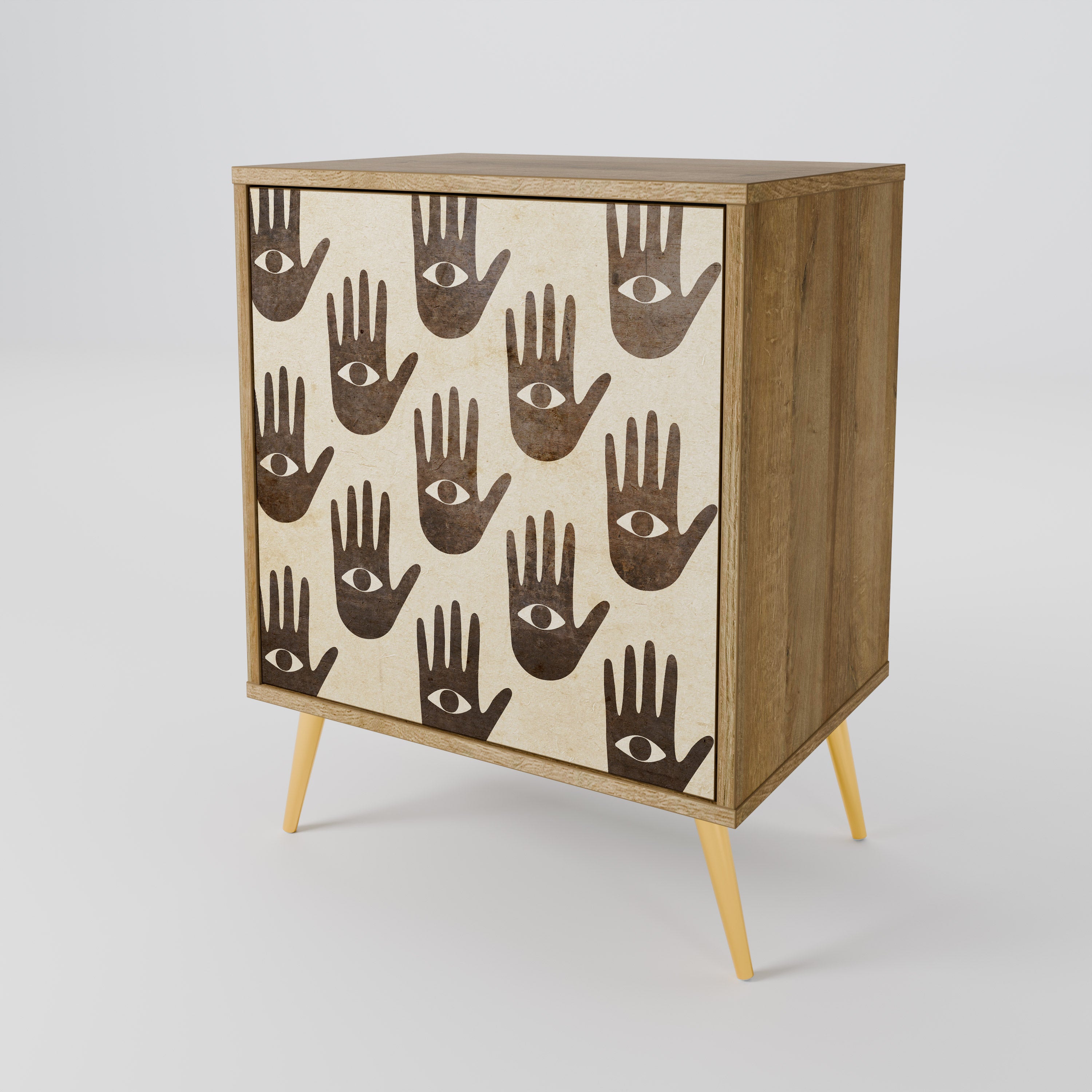 SEE MORE Komoda 1-drzwiowa korpus Dąb Riva