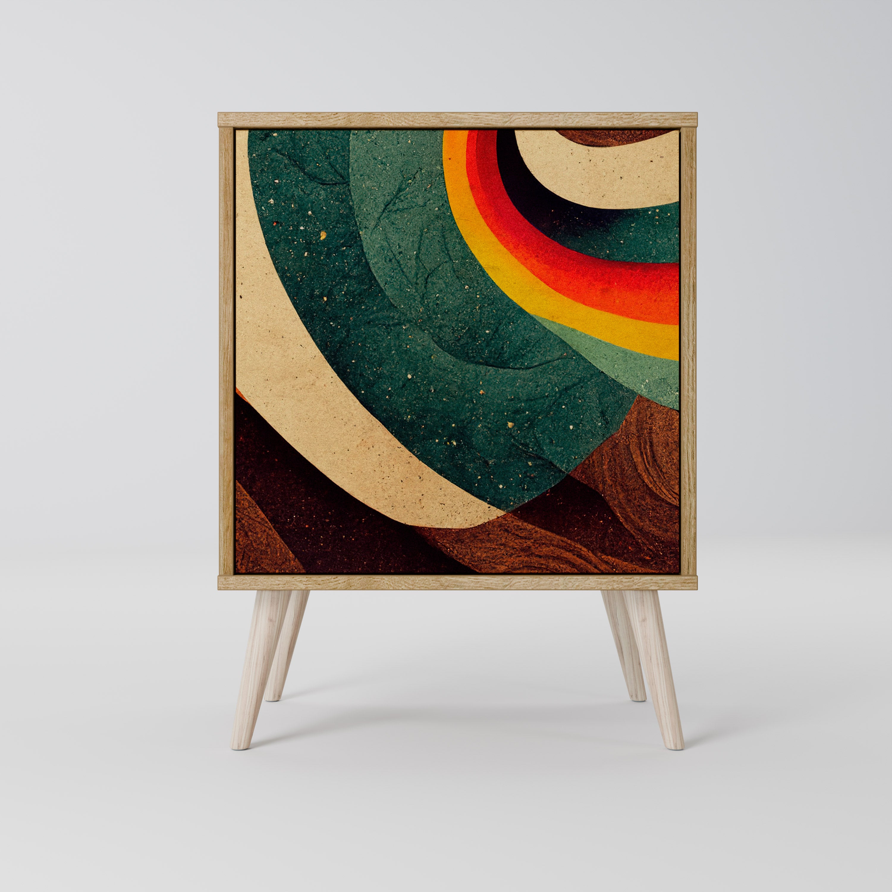 COLORFUL STRANDS Komoda 1-drzwiowa korpus Dąb Riva