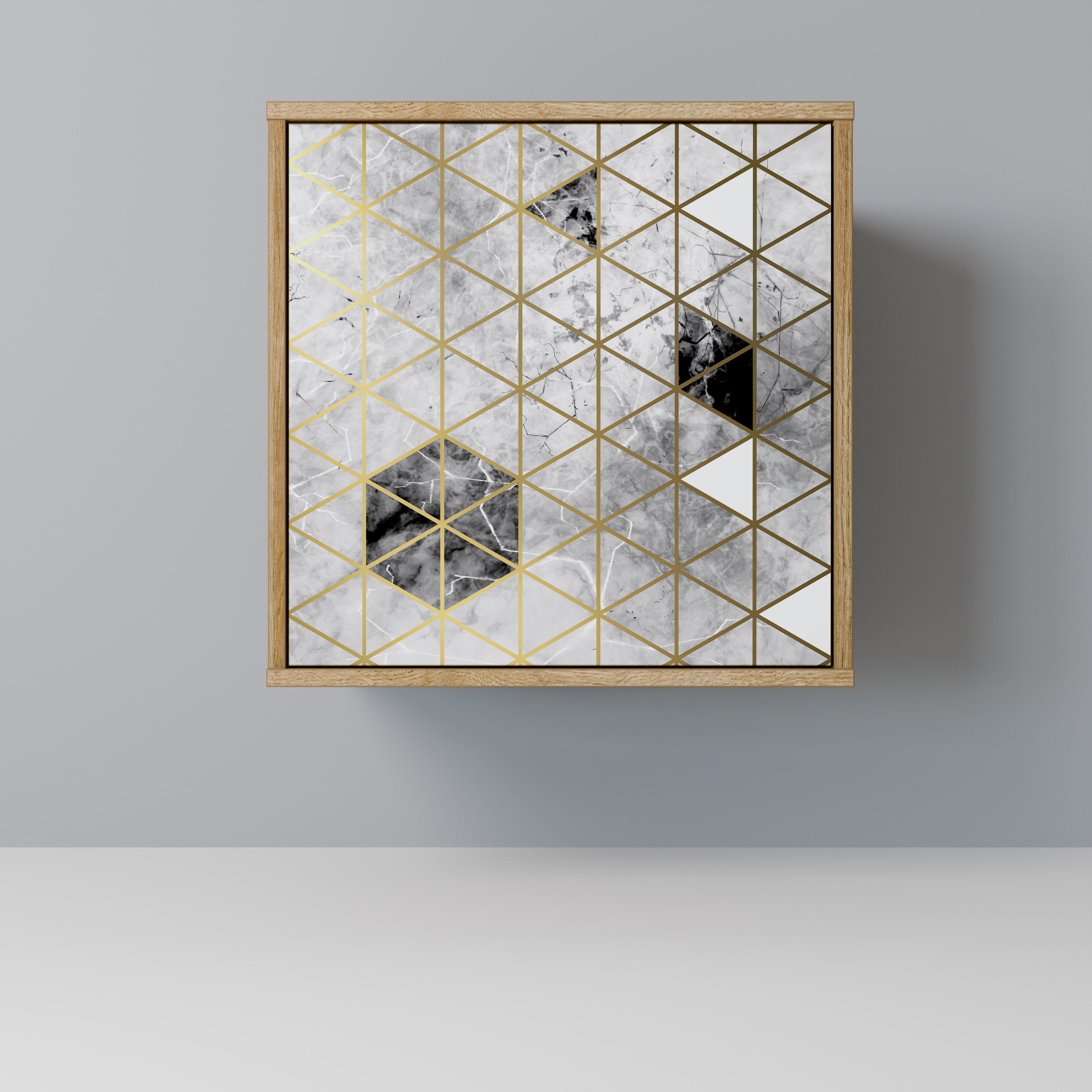 ASHEN ARIA Komoda 1-drzwiowa korpus Dąb Riva