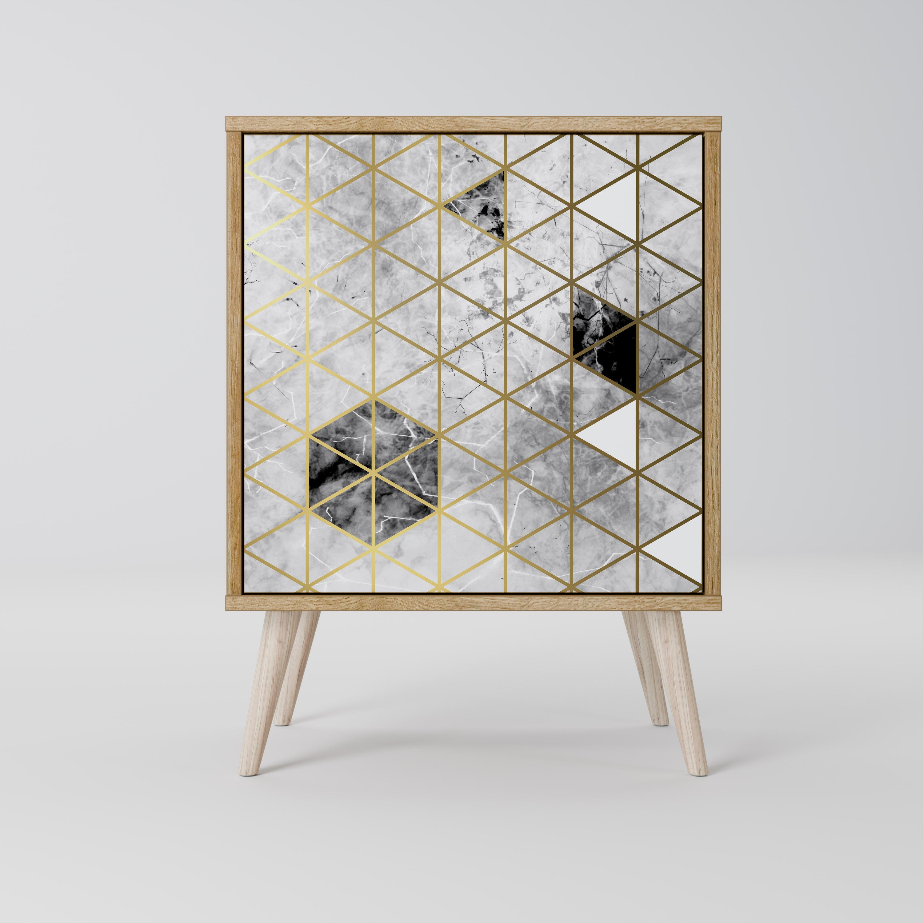 ASHEN ARIA Komoda 1-drzwiowa korpus Dąb Riva