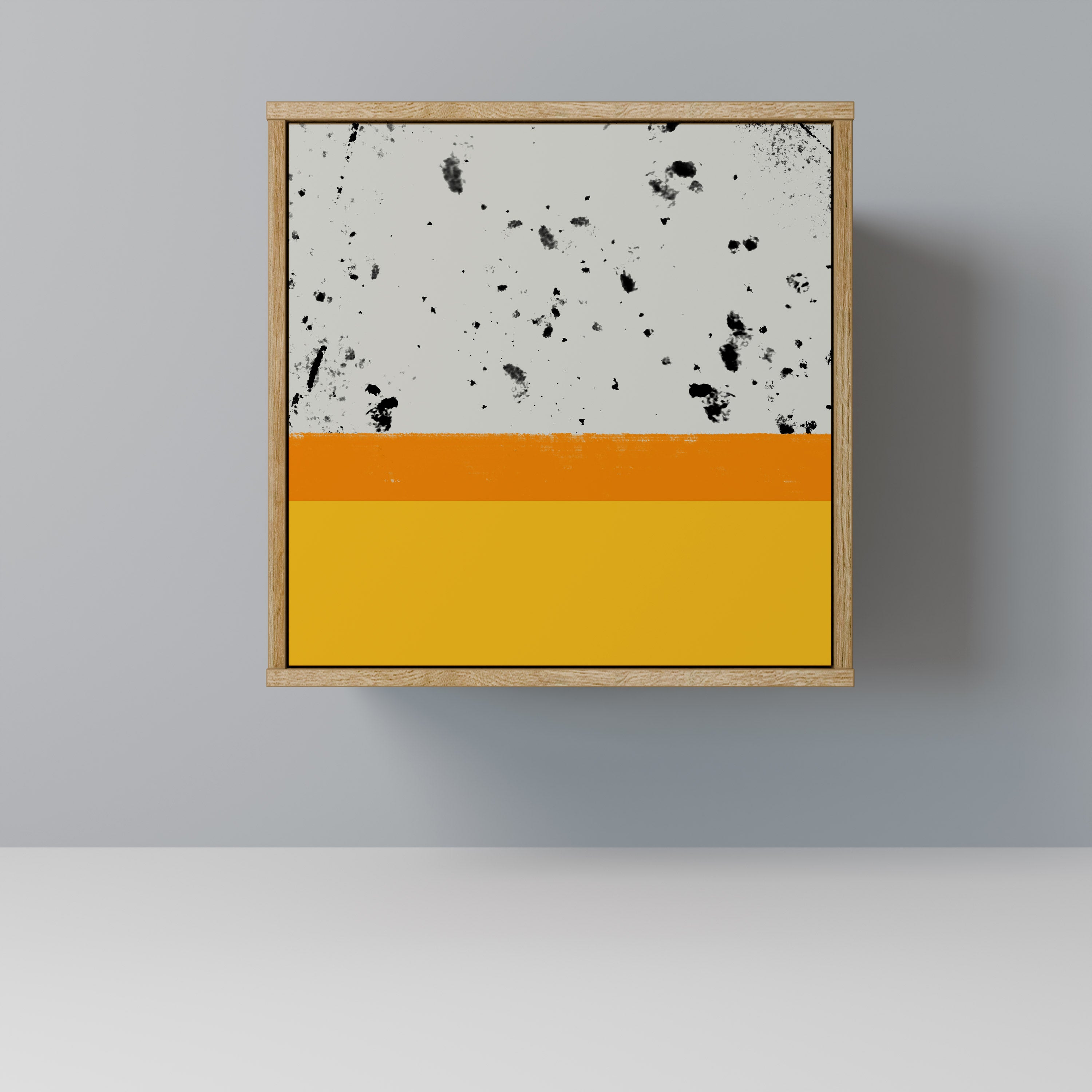 DYED BY ORANGE Komoda 1-drzwiowa korpus Dąb Riva