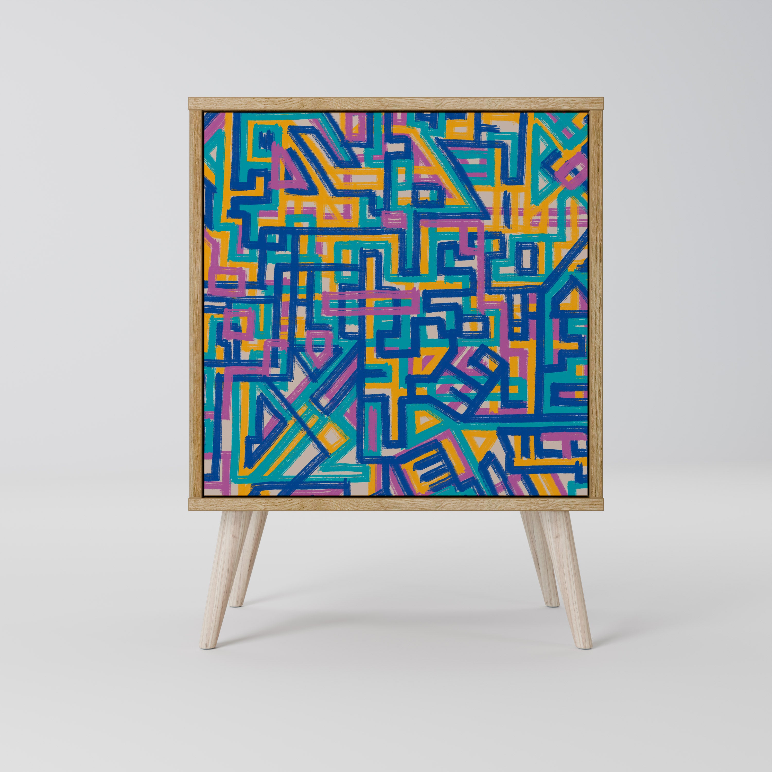 MEMORIES MAP Komoda 1-drzwiowa korpus Dąb Riva