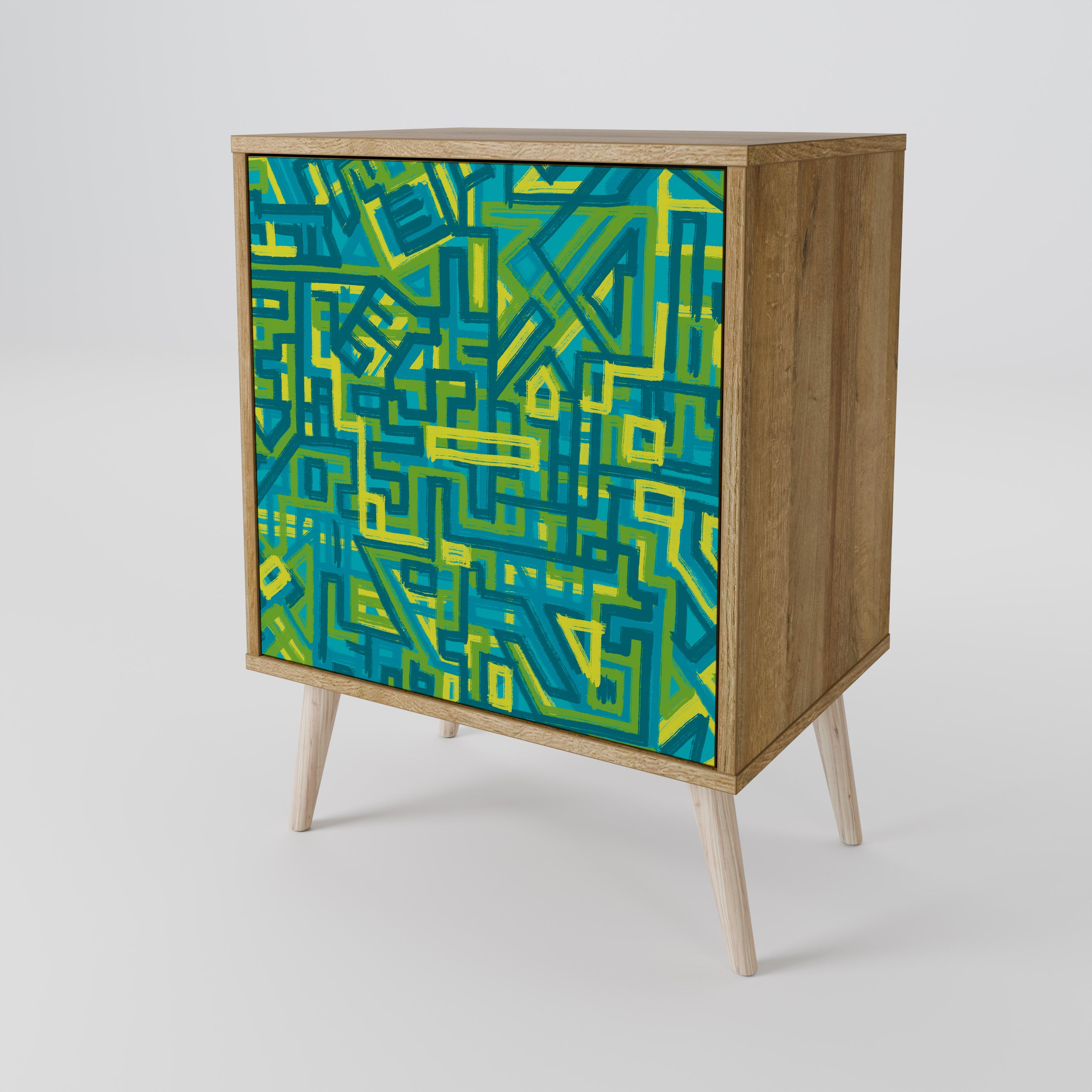 NOSTALGIC MEMORIES Komoda 1-drzwiowa korpus Dąb Riva