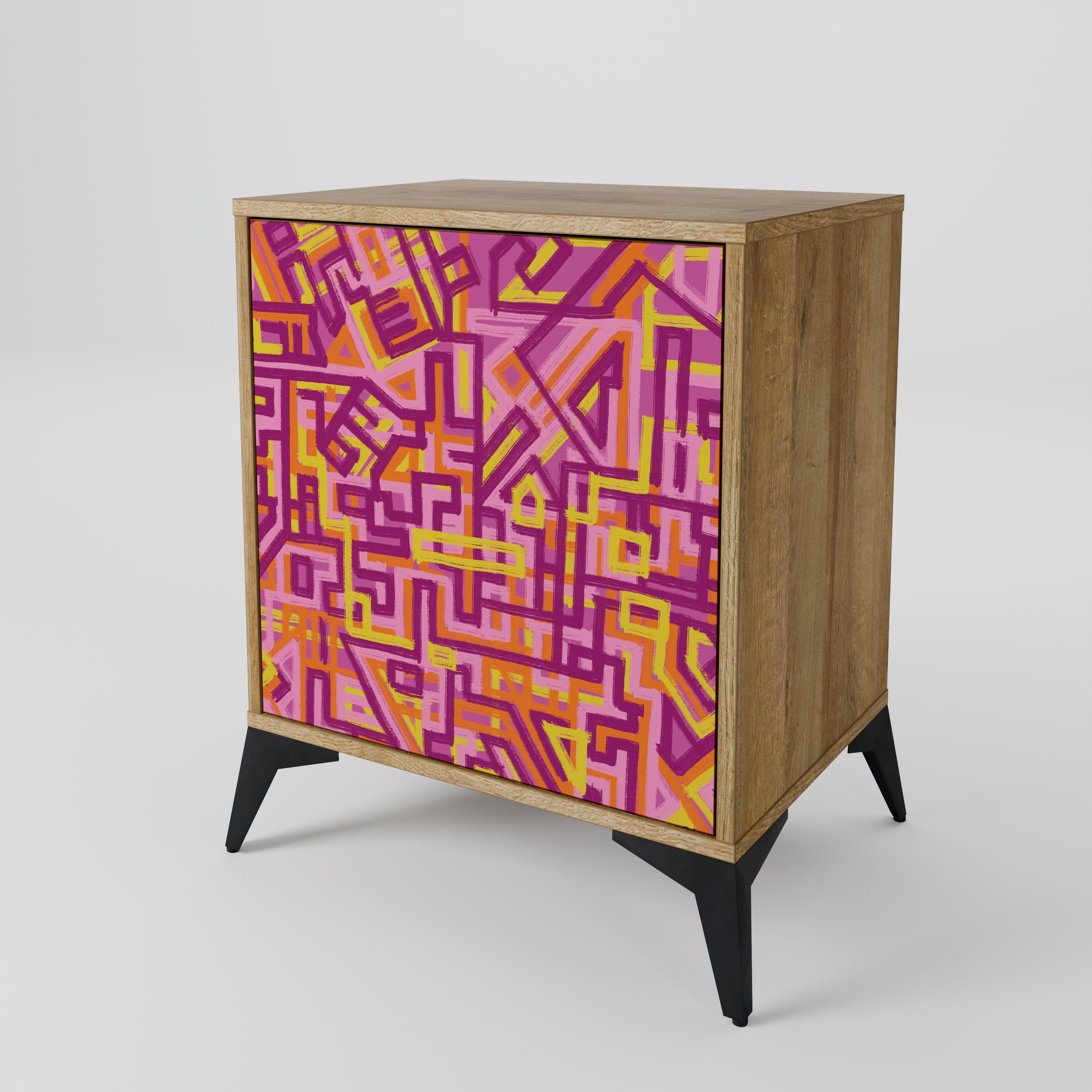 LOVELY MEMORIES Komoda 1-drzwiowa korpus Dąb Riva