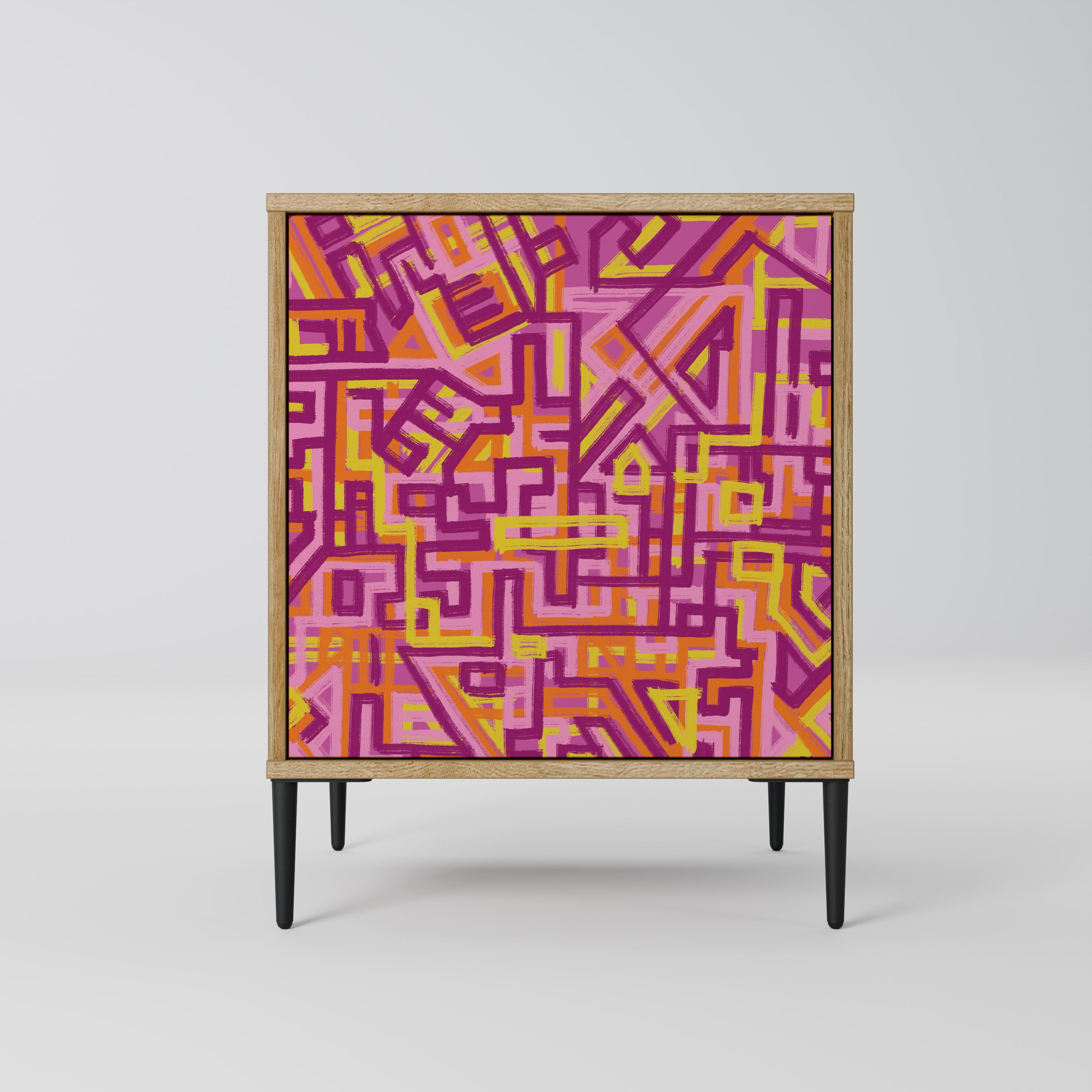 LOVELY MEMORIES Komoda 1-drzwiowa korpus Dąb Riva