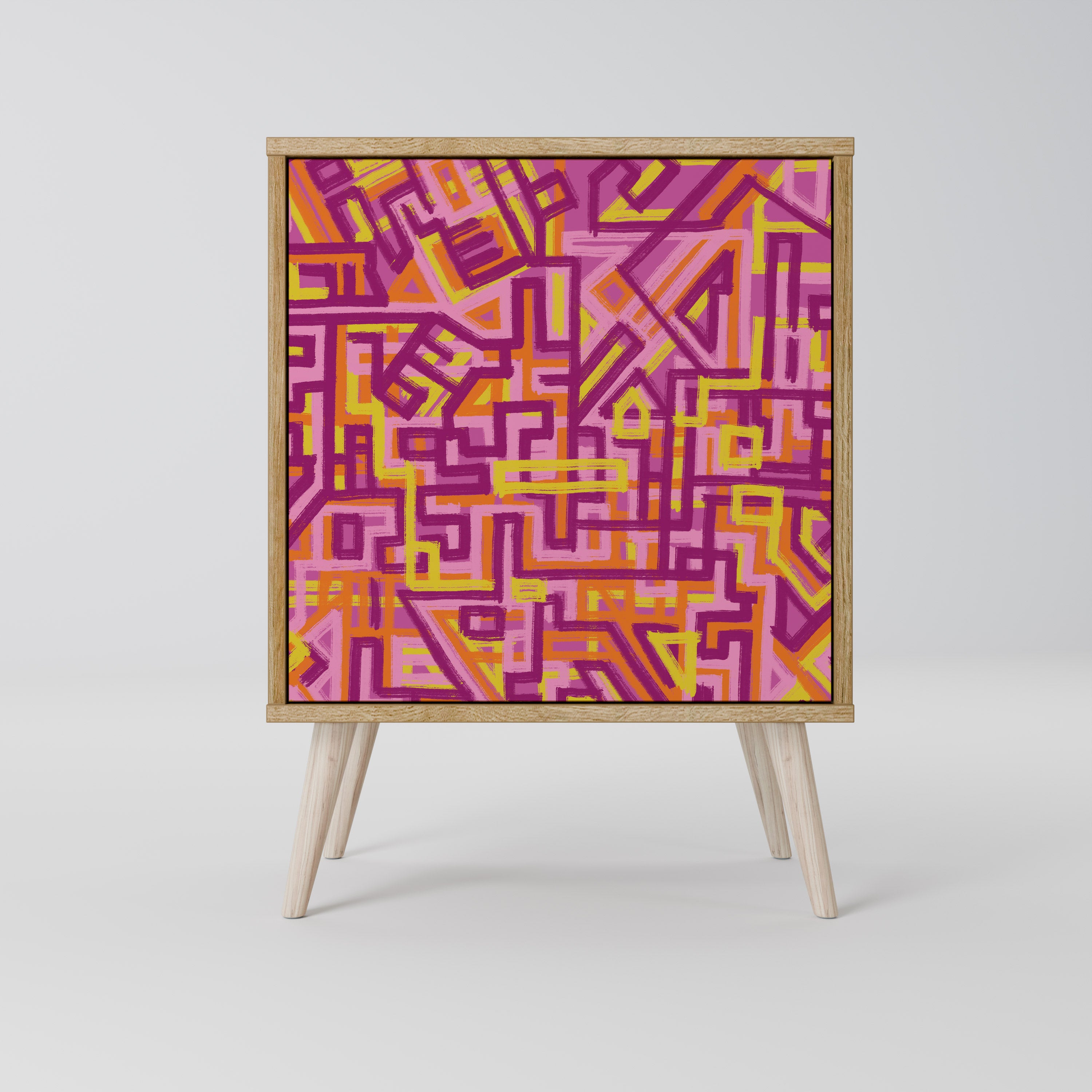 LOVELY MEMORIES Komoda 1-drzwiowa korpus Dąb Riva