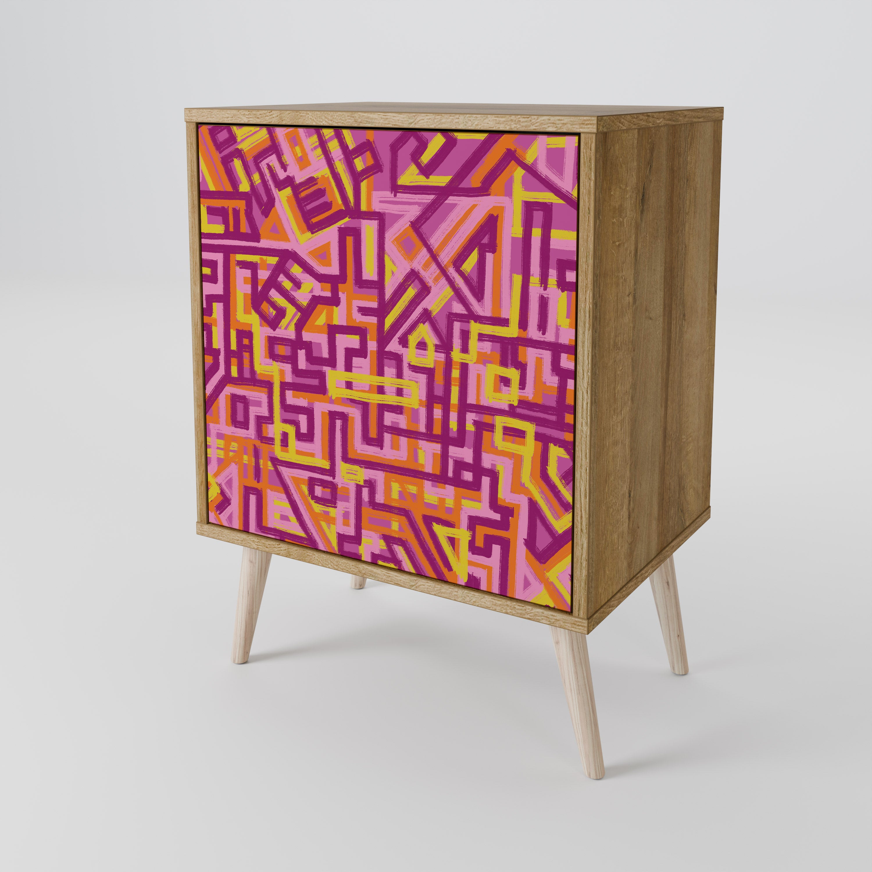 LOVELY MEMORIES Komoda 1-drzwiowa korpus Dąb Riva