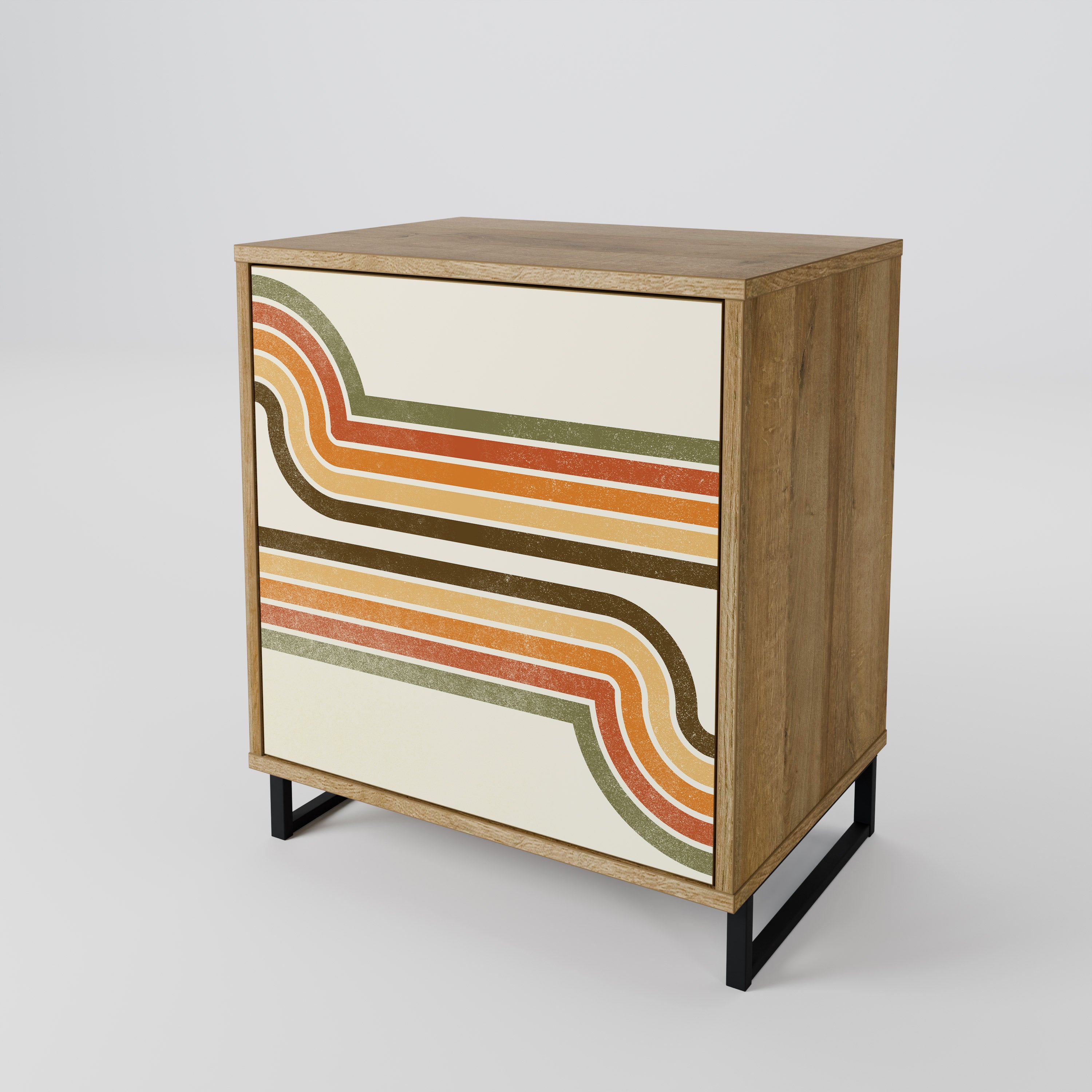 EXCEPTIONAL STREAM Komoda 1-drzwiowa korpus Dąb Riva