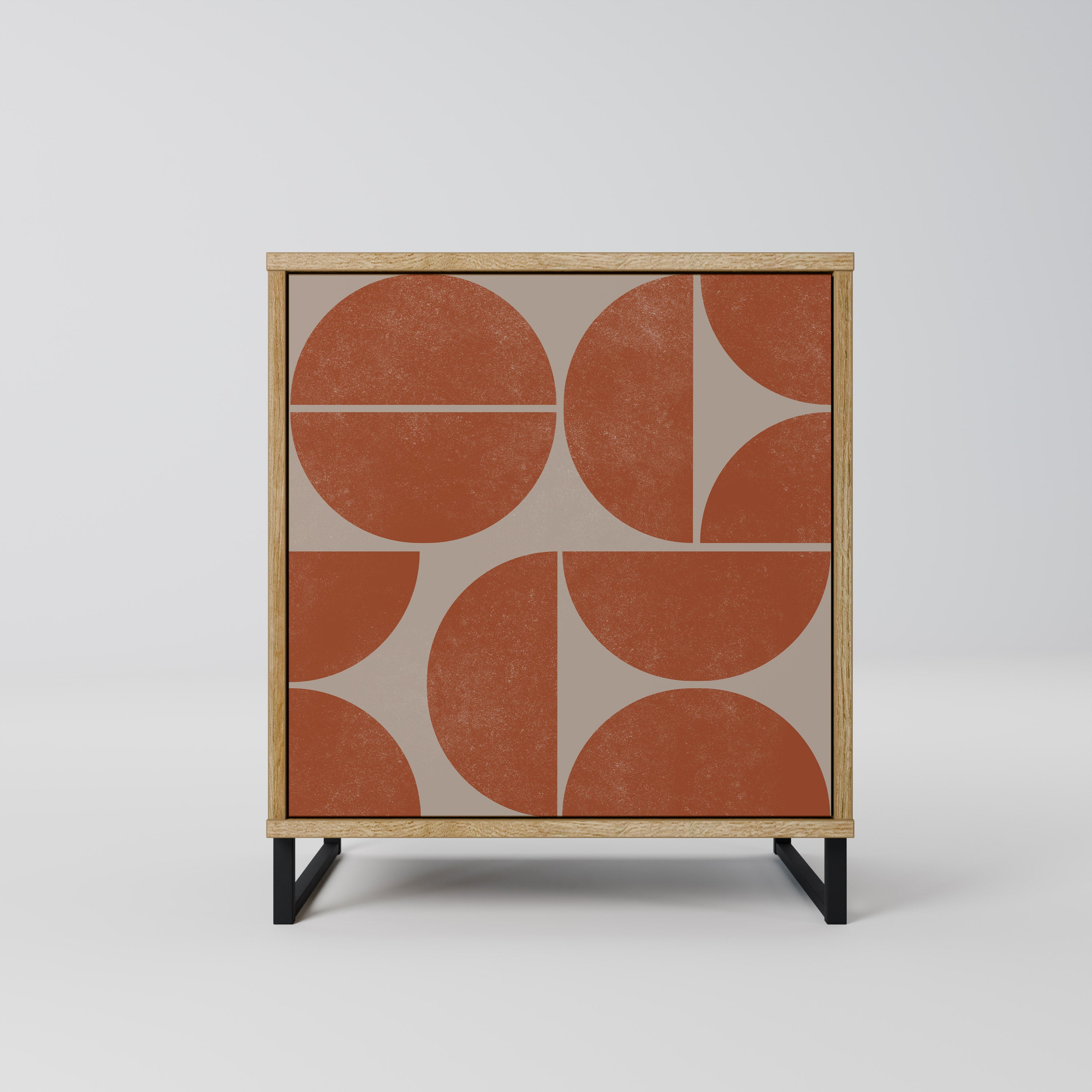 REPETITION COMPULSION Komoda 1-drzwiowa korpus Dąb Riva