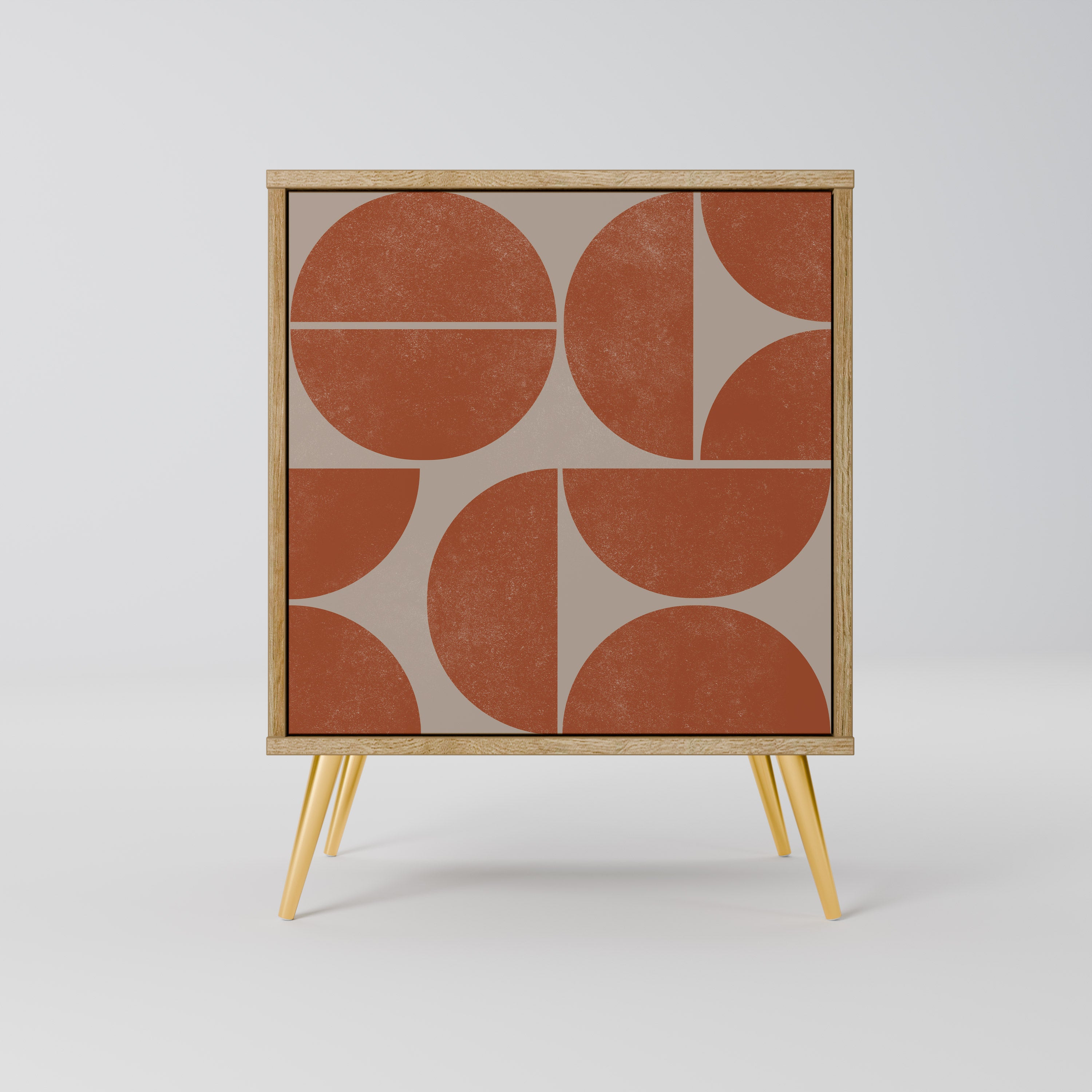 REPETITION COMPULSION Komoda 1-drzwiowa korpus Dąb Riva