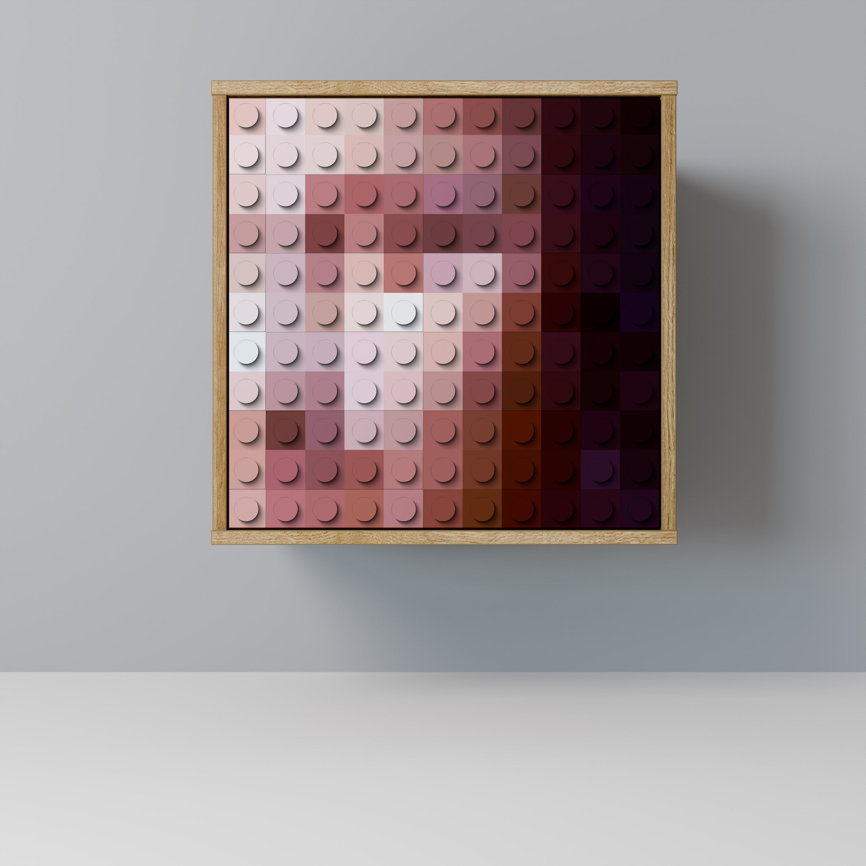 CONSTRUCTIVE ART Komoda 1-drzwiowa korpus Dąb Riva