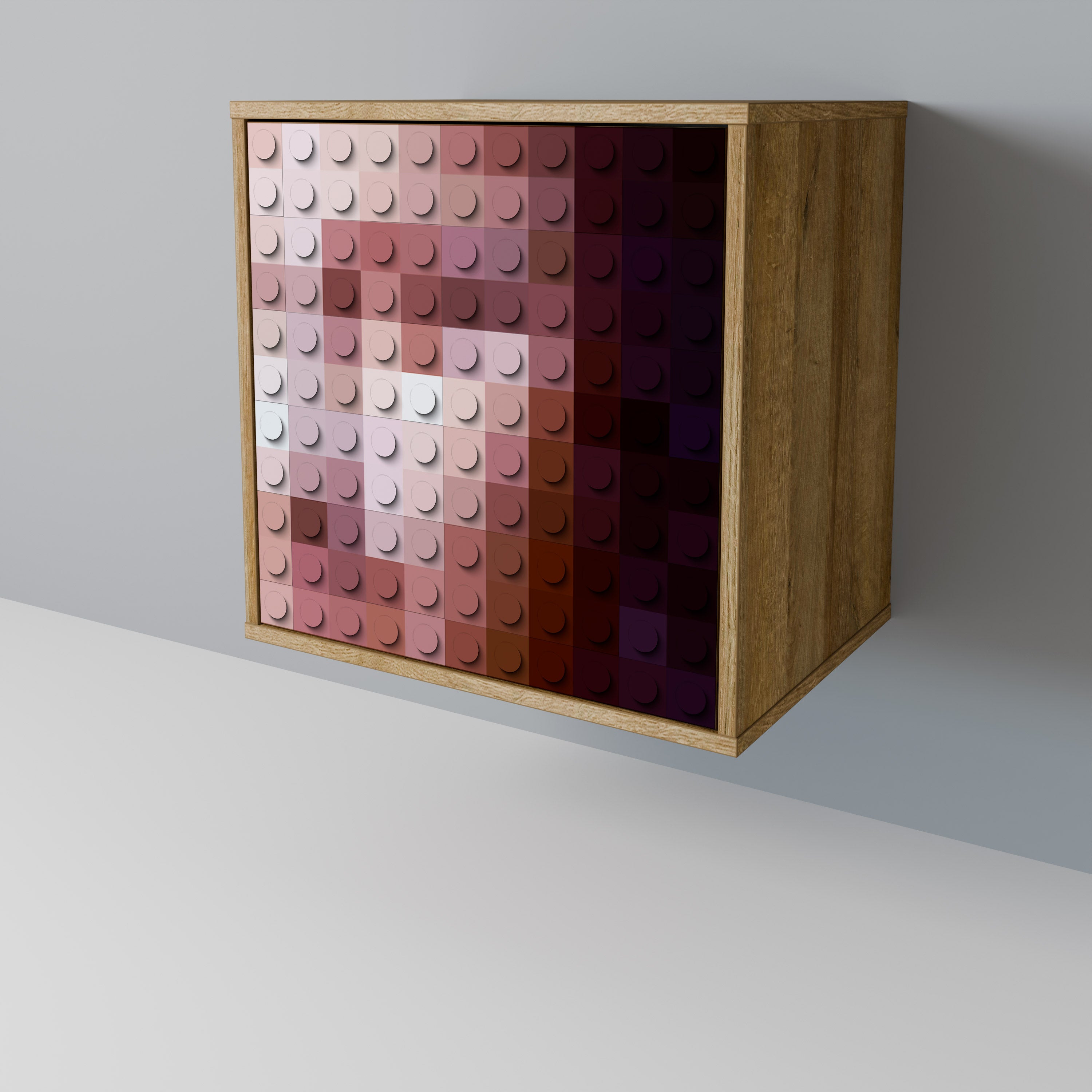 CONSTRUCTIVE ART Komoda 1-drzwiowa korpus Dąb Riva