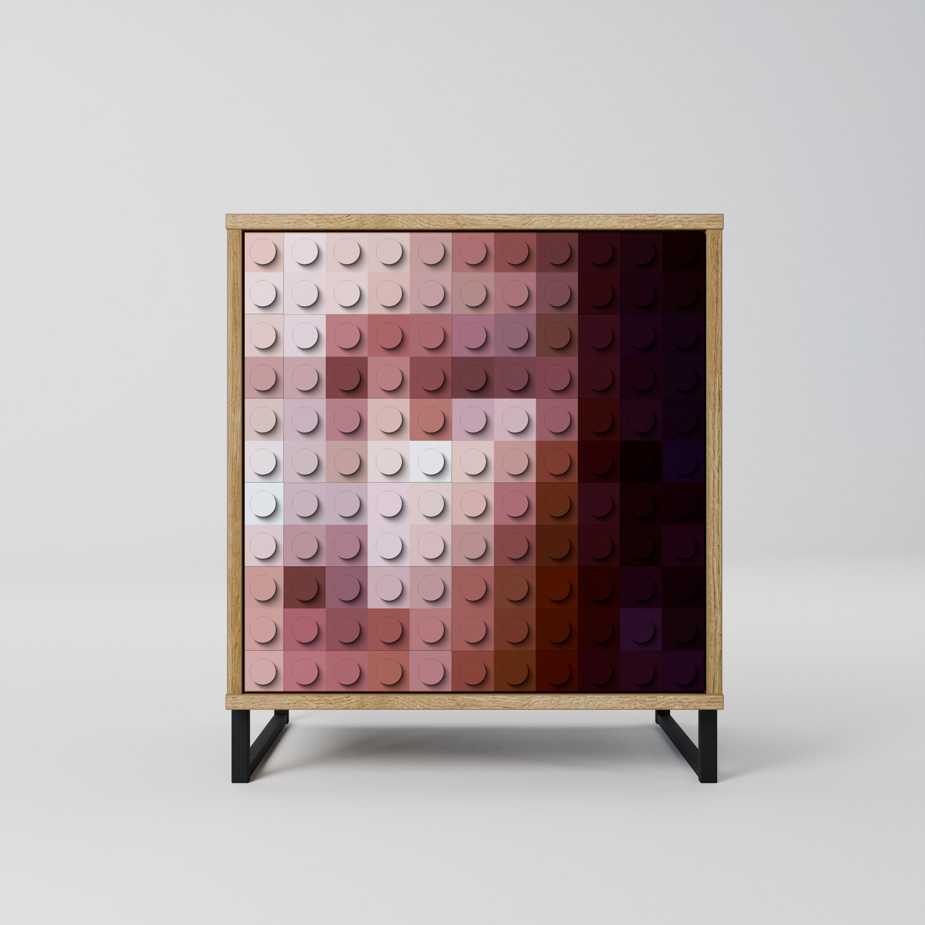 CONSTRUCTIVE ART Komoda 1-drzwiowa korpus Dąb Riva