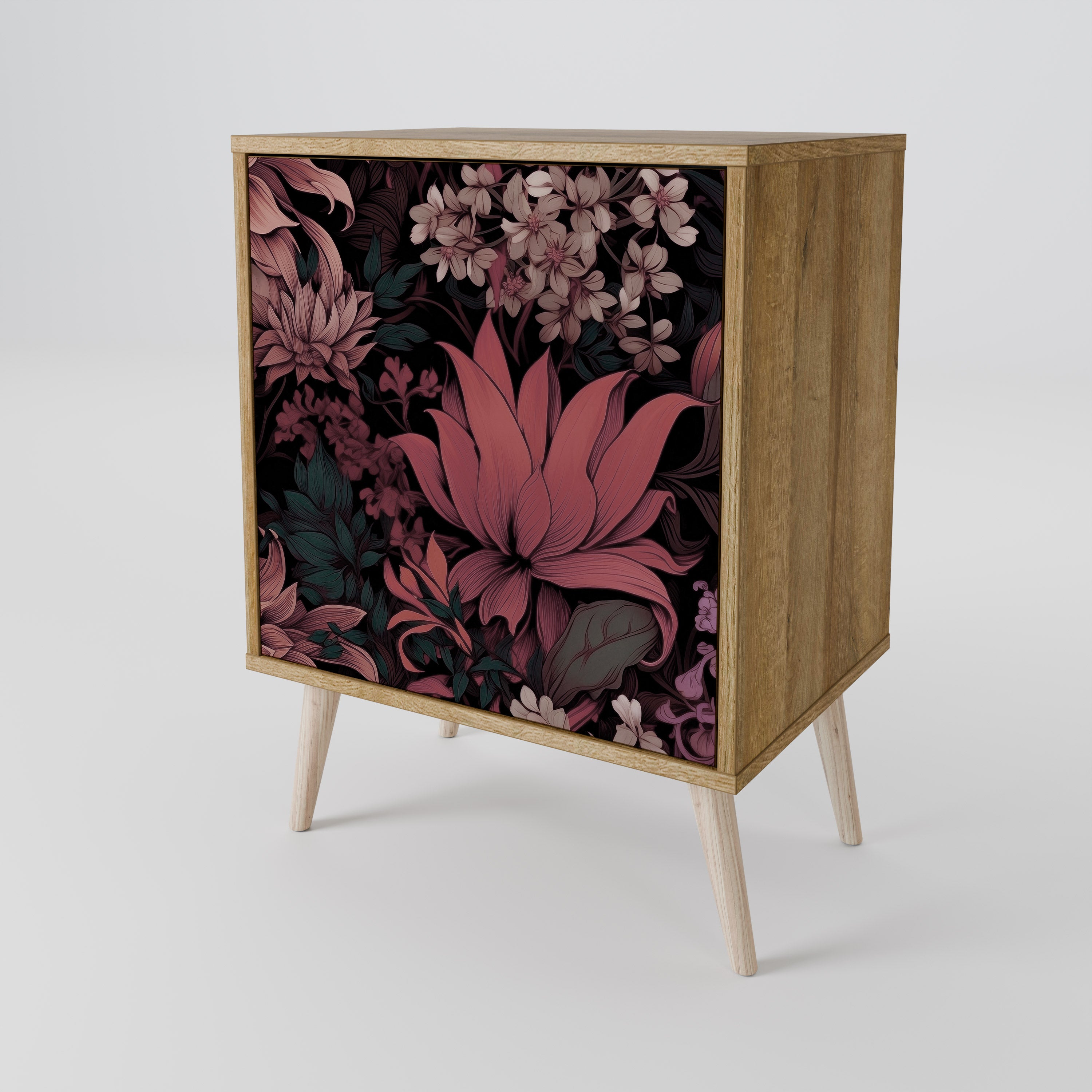 FLORAL WHISPER Komoda 1-drzwiowa korpus Dąb Riva