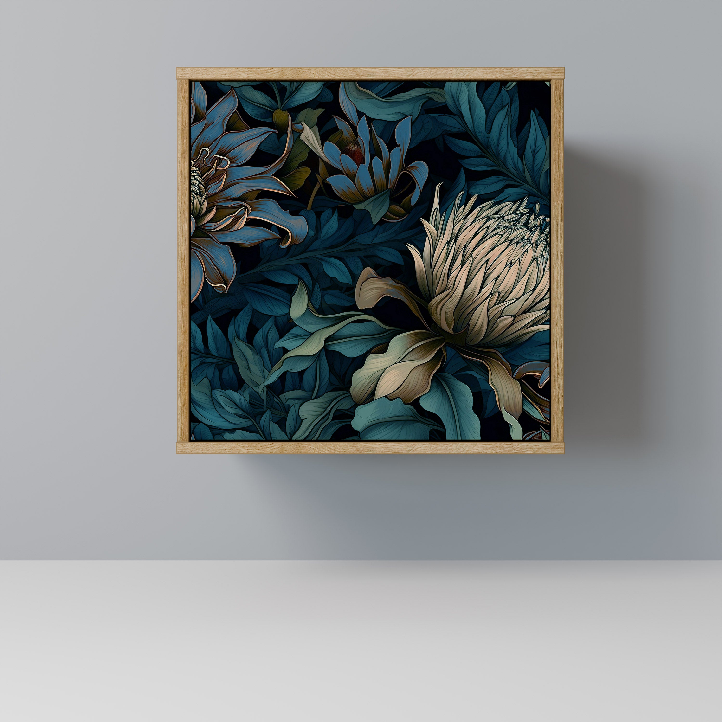 TWILIGHT BLOOM Komoda 1-drzwiowa korpus Dąb Riva