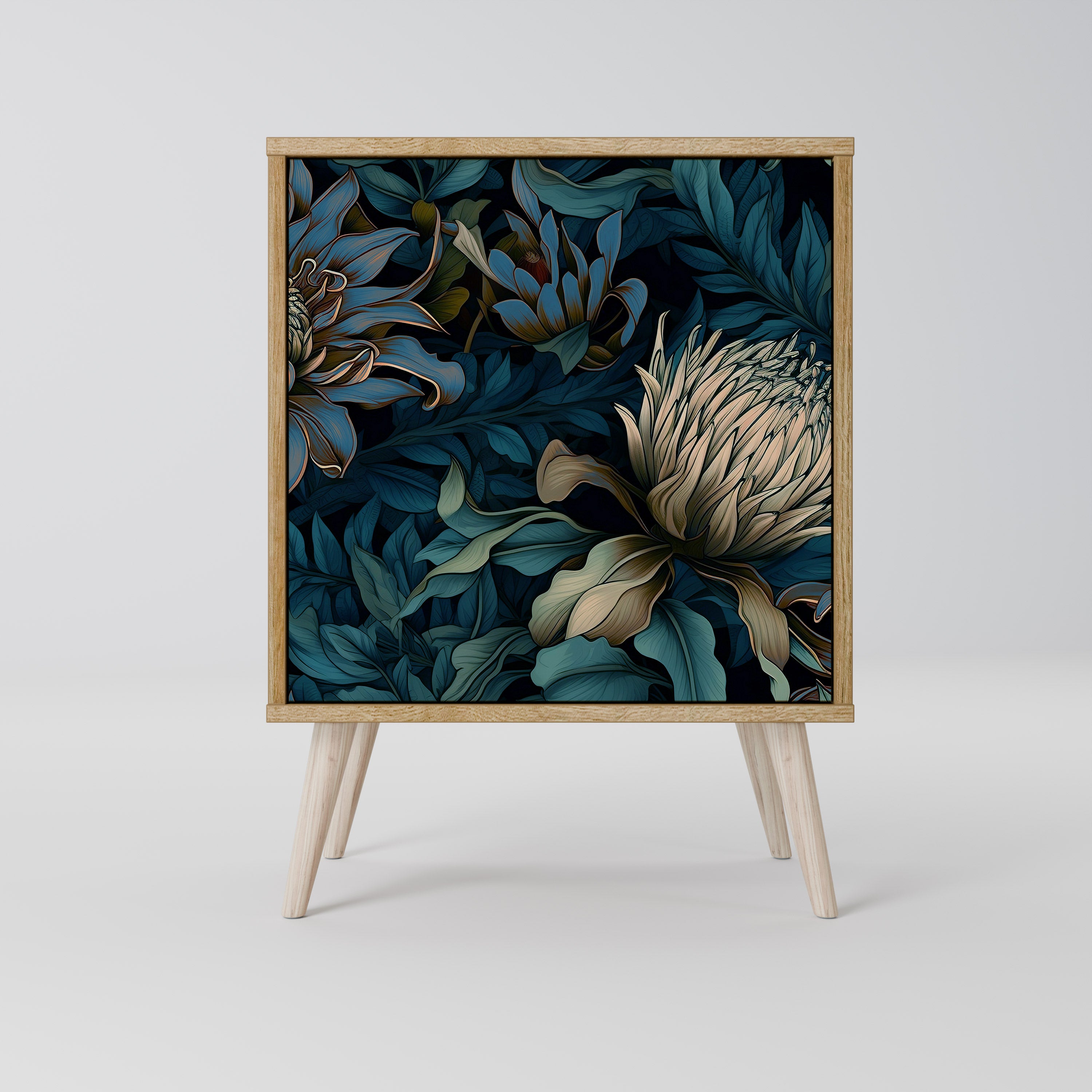 TWILIGHT BLOOM Komoda 1-drzwiowa korpus Dąb Riva