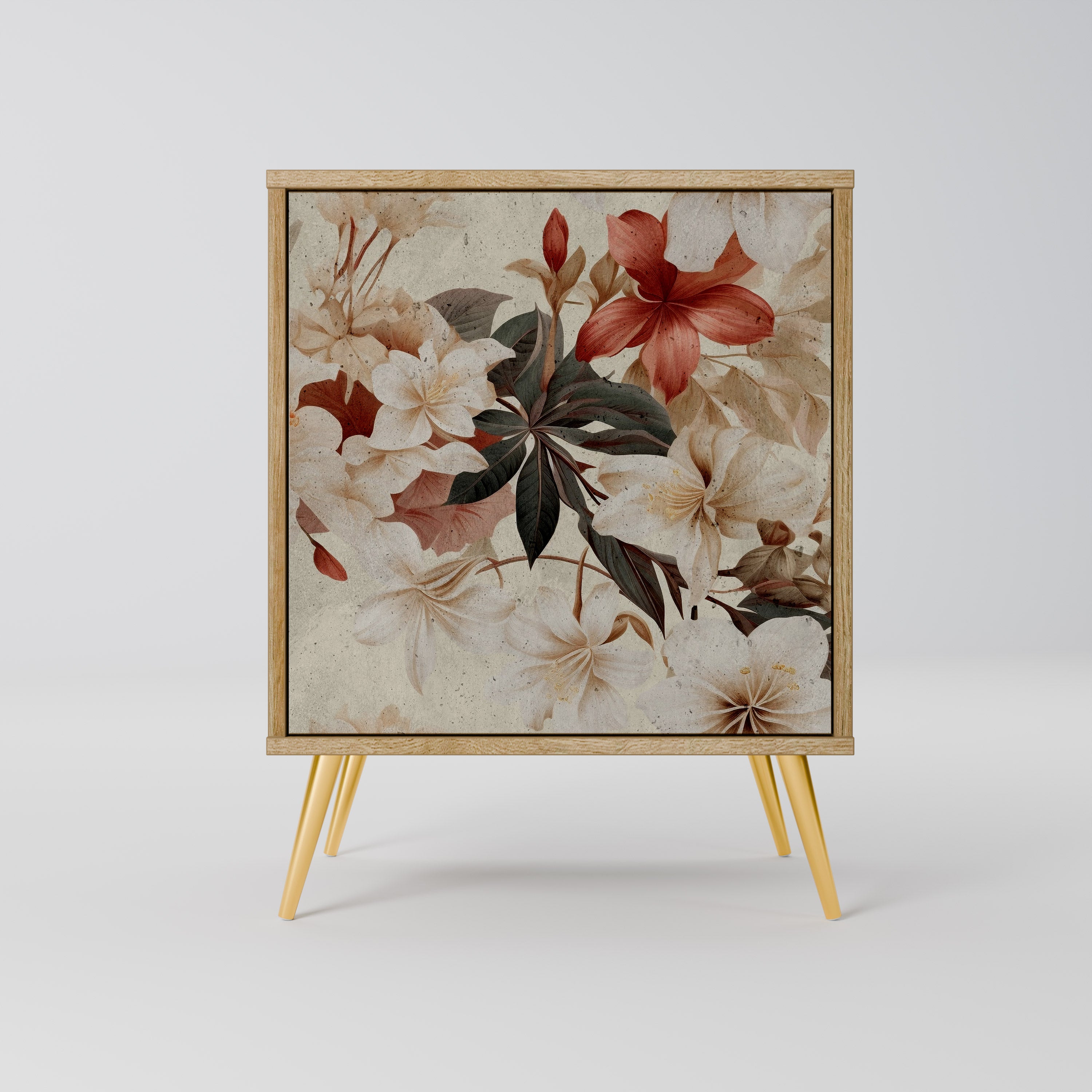 PETAL HARMONY Komoda 1-drzwiowa korpus Dąb Riva