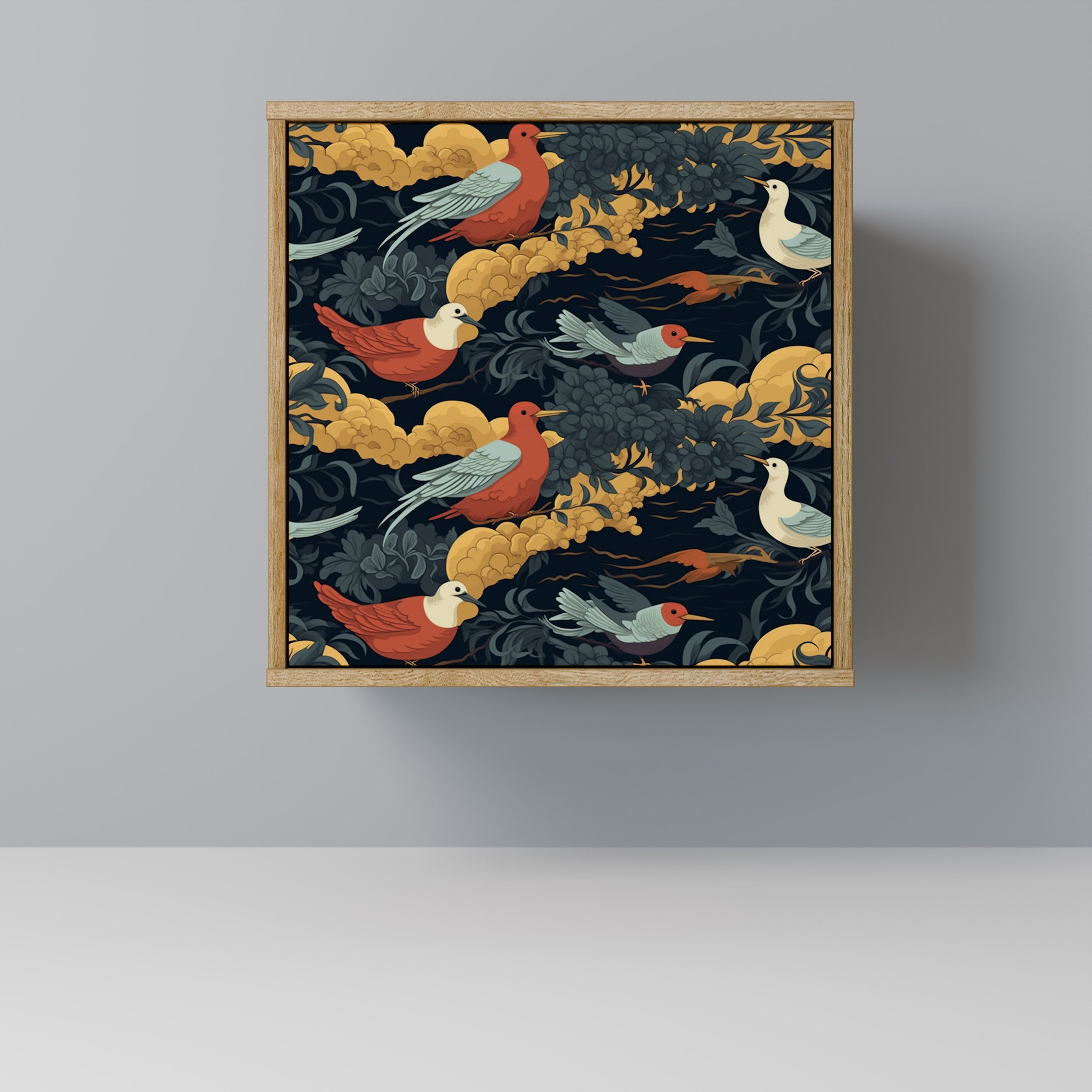 FOWLY DAZE Komoda 1-drzwiowa korpus Dąb Riva