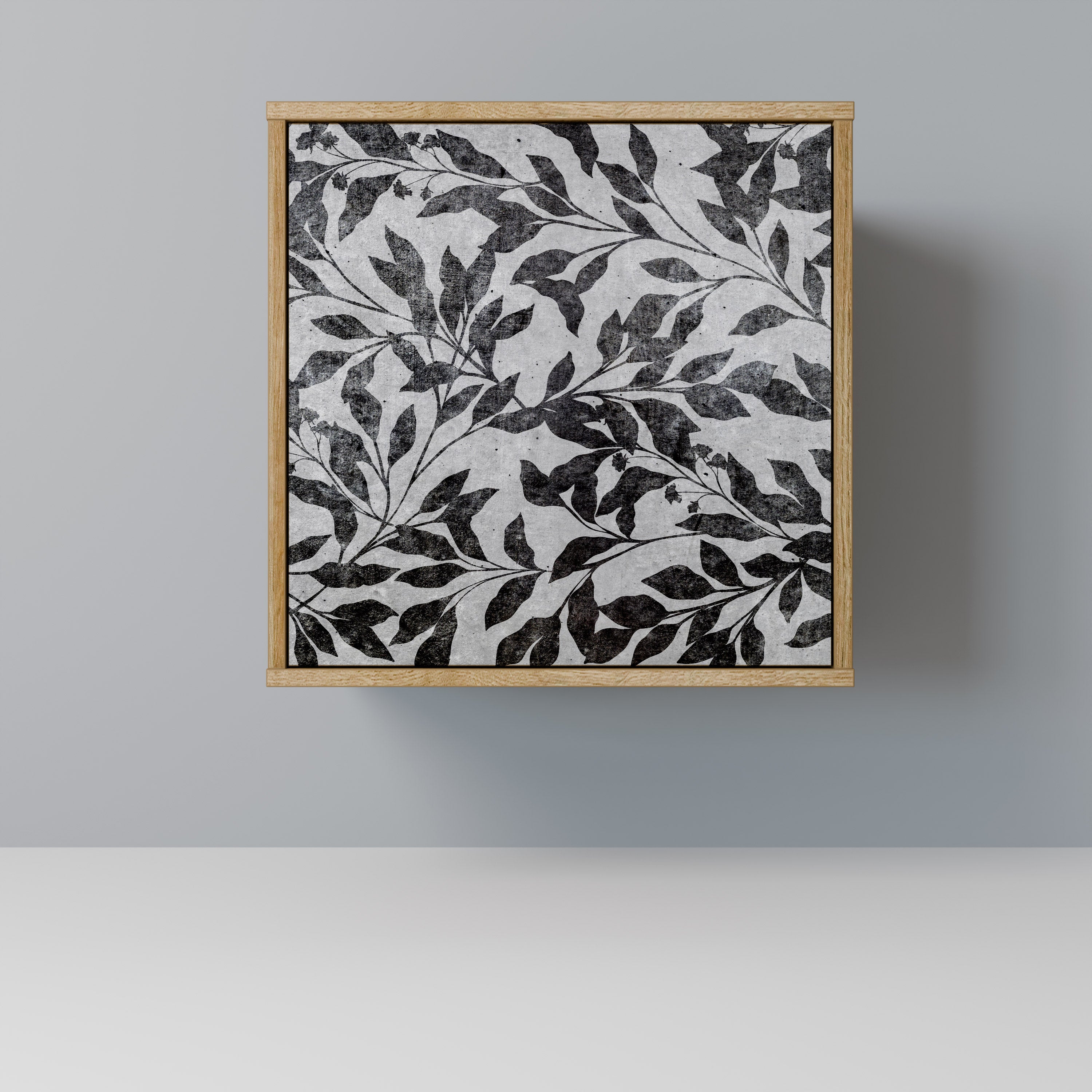 CHARCOAL SPROUT Komoda 1-drzwiowa korpus Dąb Riva