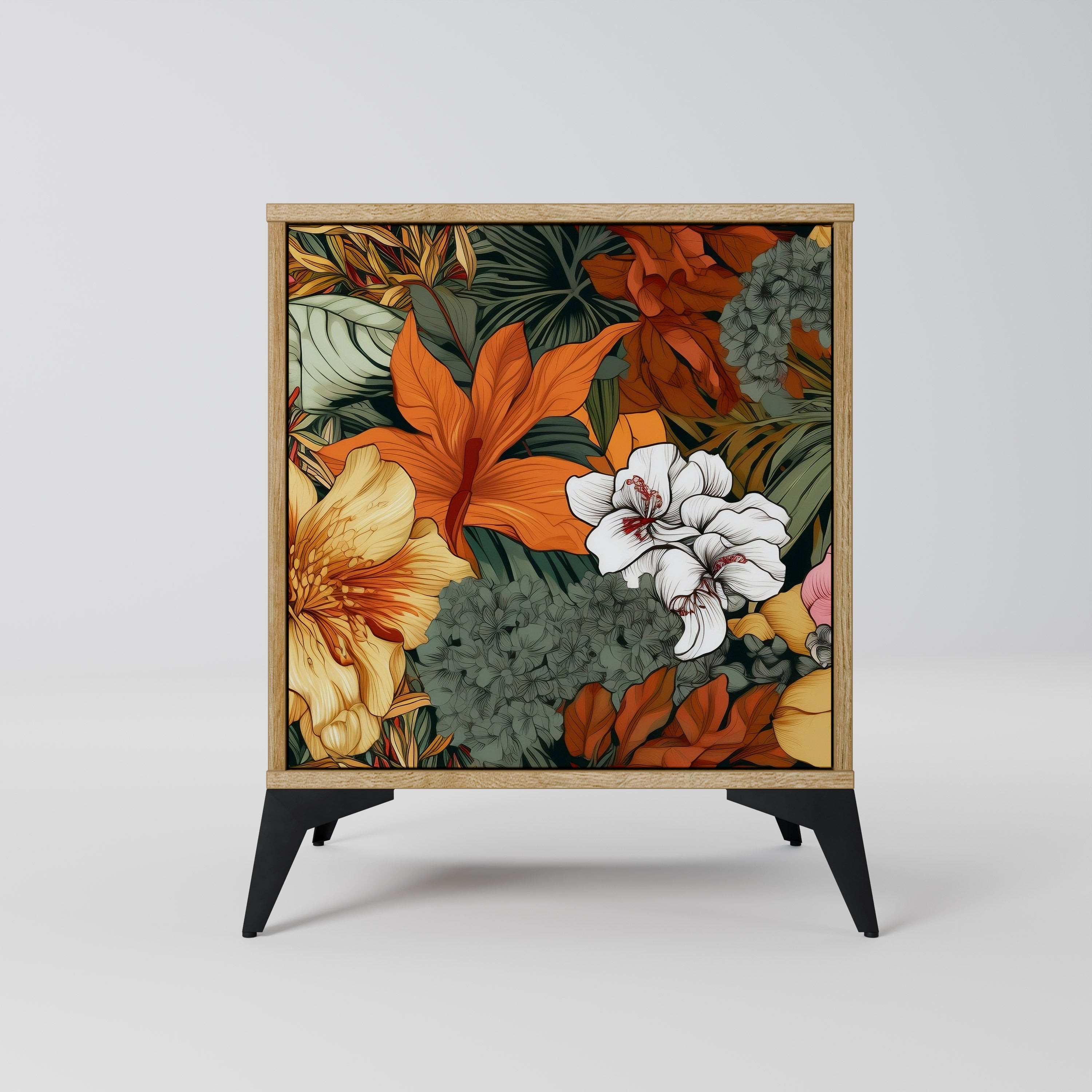 RADIANT FLORA Komoda 1-drzwiowa korpus Dąb Riva